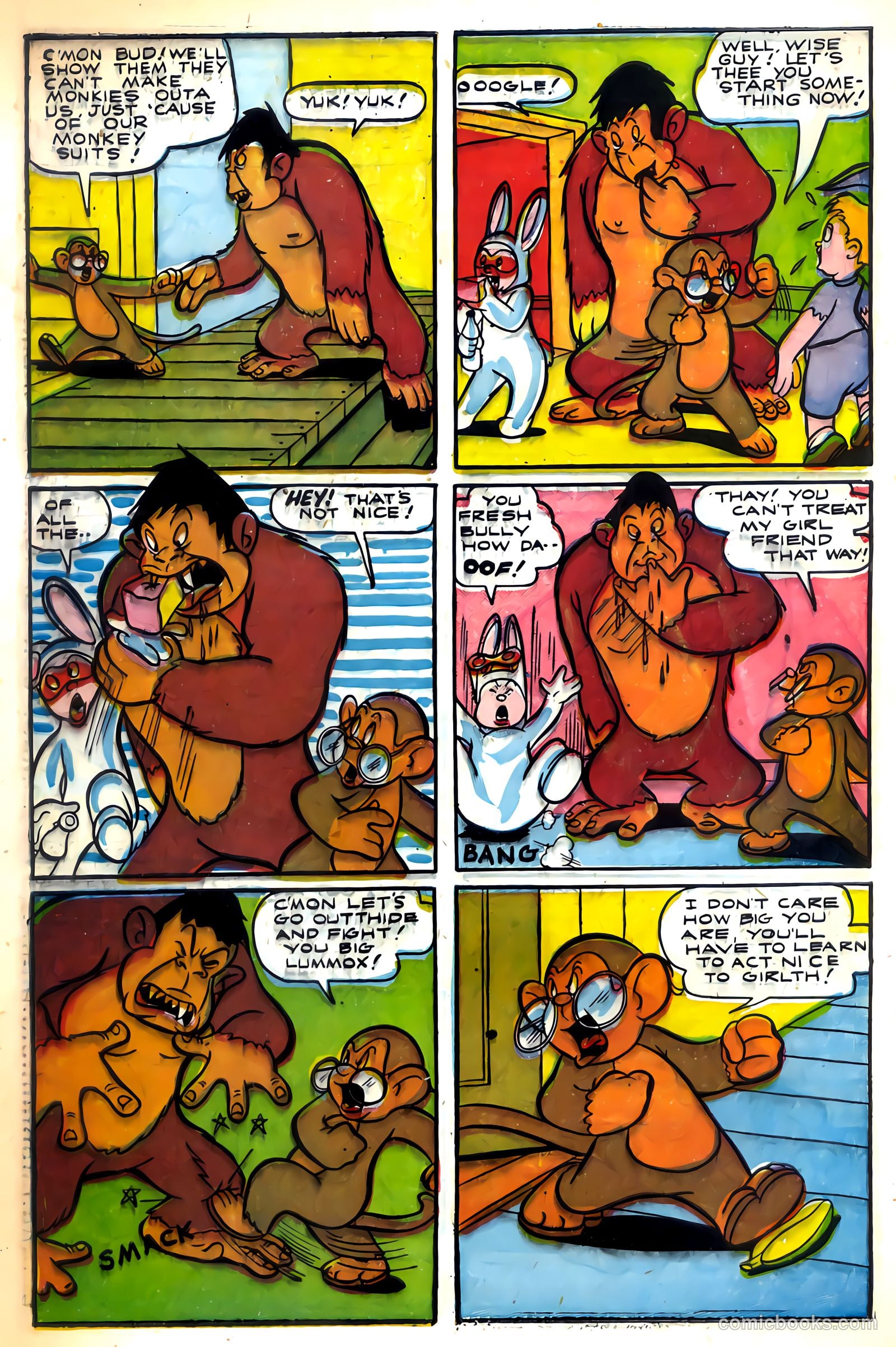 Circus Comics #1 (1948) — page 32 of 36