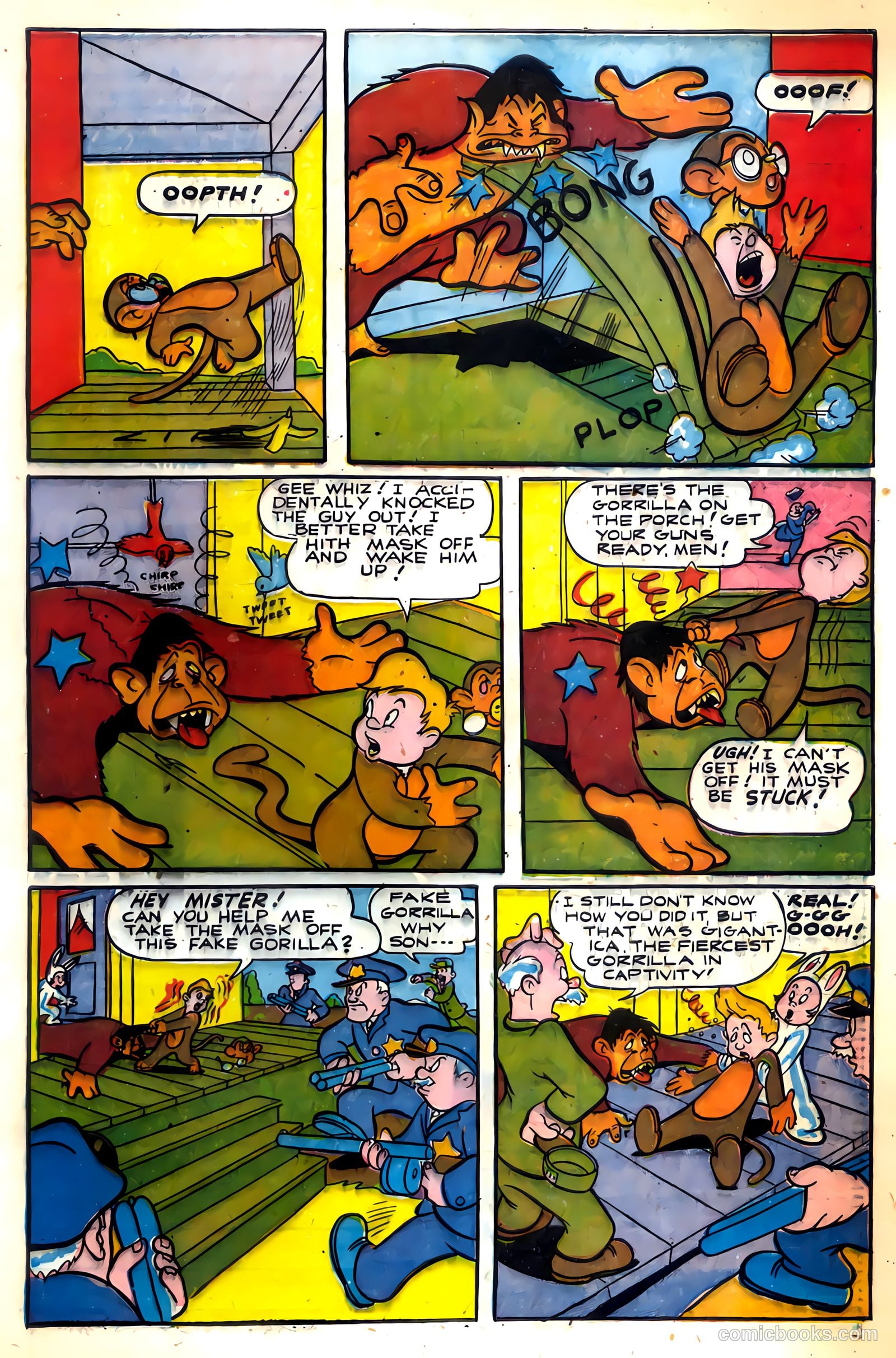 Circus Comics #1 (1948) — page 33 of 36