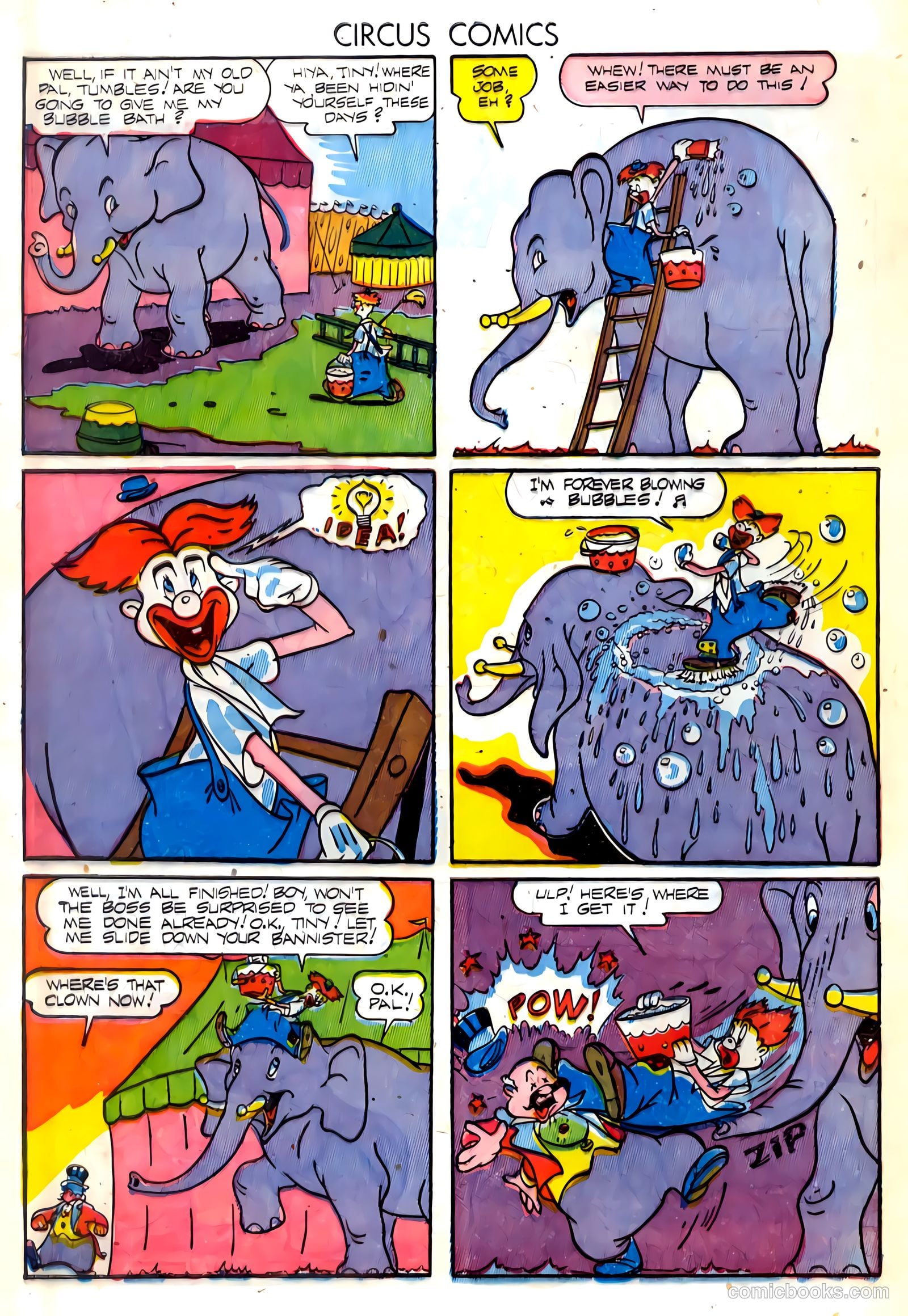 Circus Comics #2 (1945) — page 4 of 36