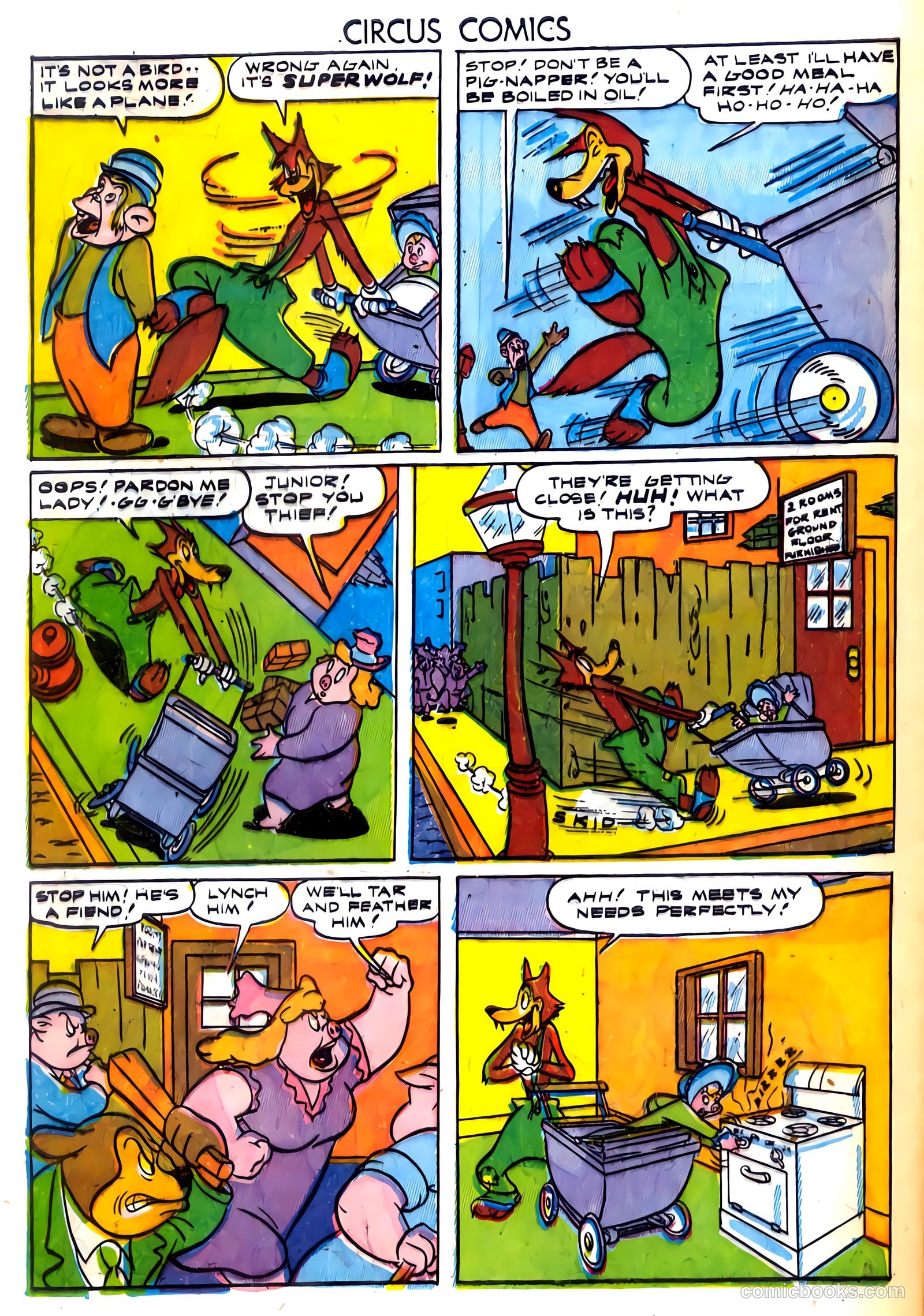 Circus Comics #2 (1945) — page 32 of 36
