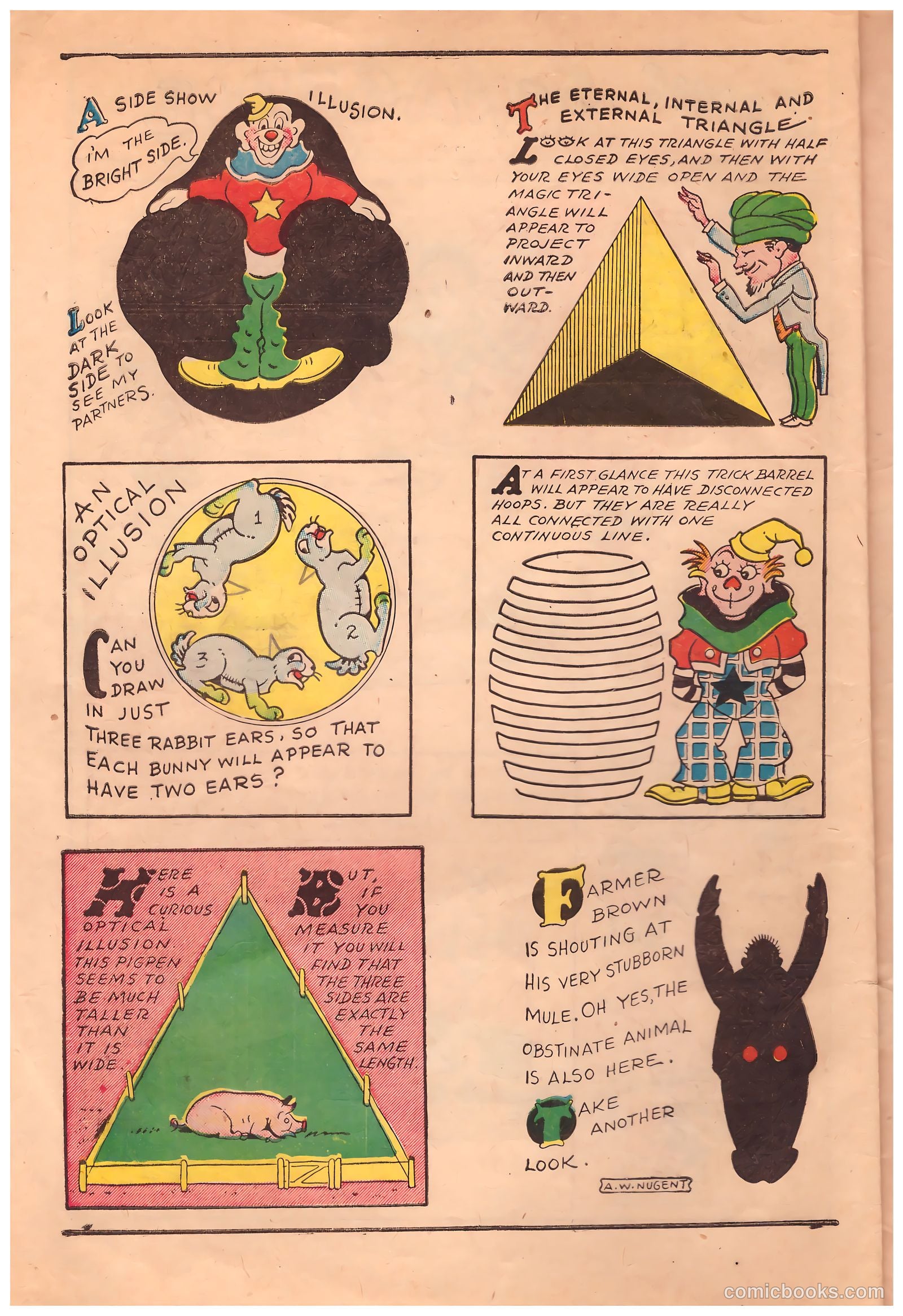 Circus of Fun Comics #1 (1945) — page 6 of 36