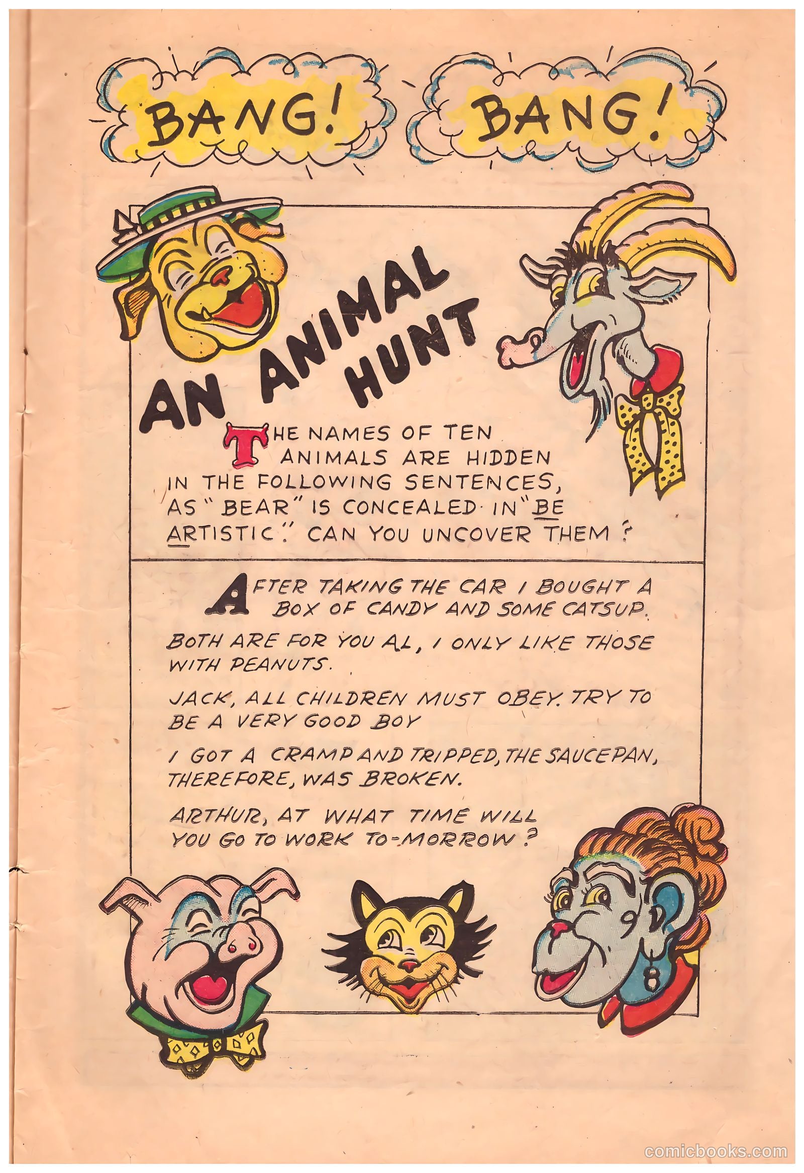 Circus of Fun Comics #1 (1945) — page 11 of 36