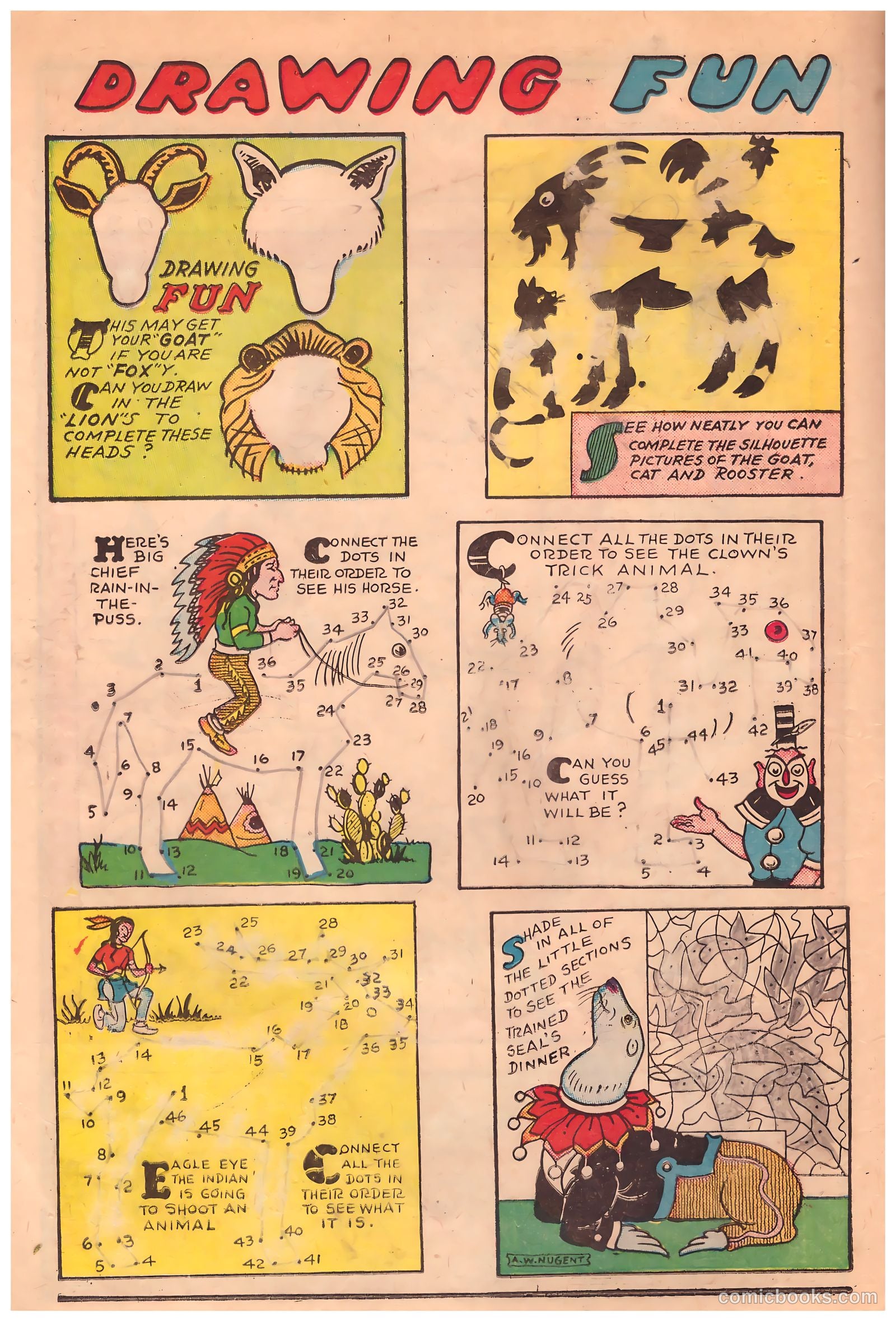 Circus of Fun Comics #1 (1945) — page 14 of 36
