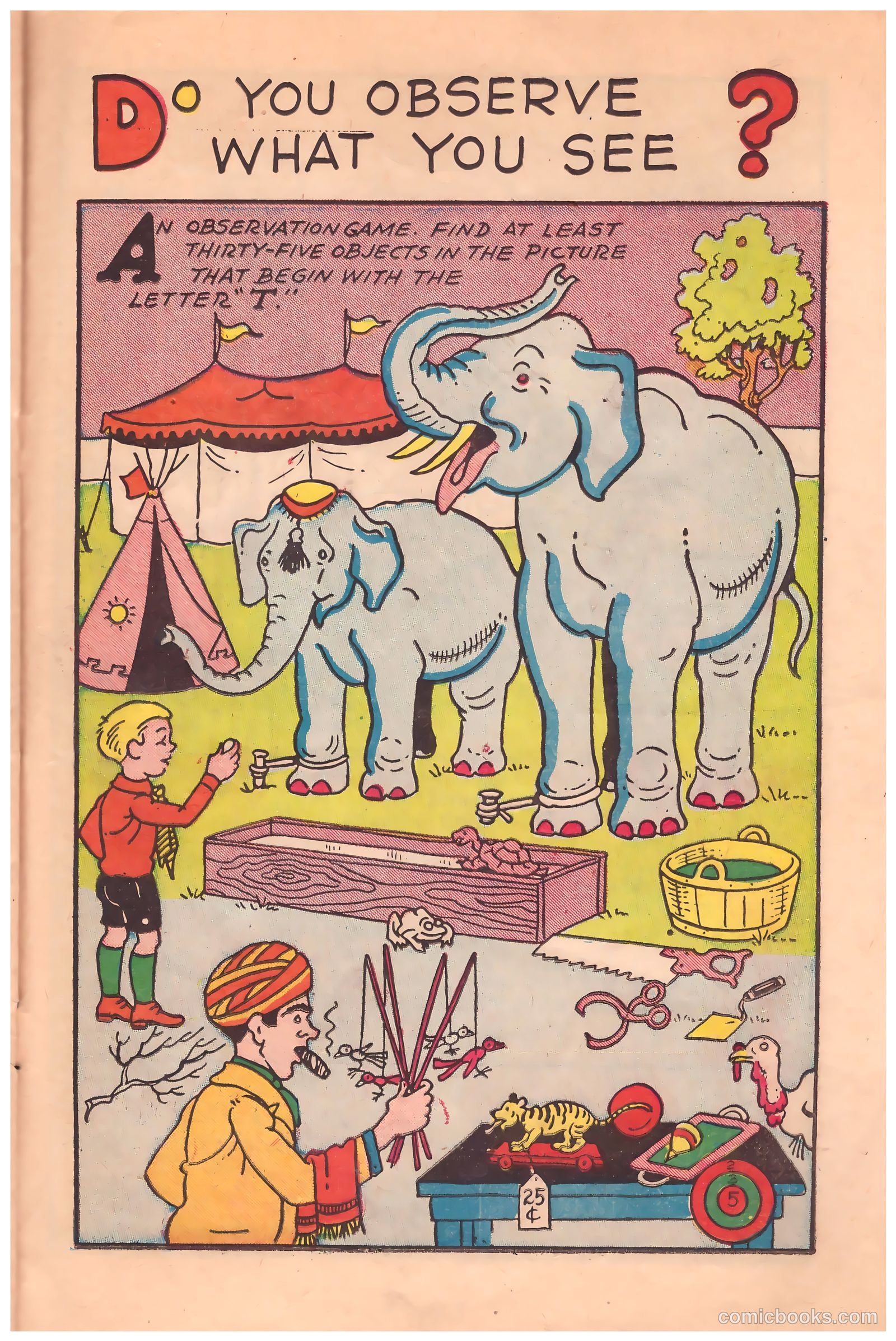 Circus of Fun Comics #1 (1945) — page 23 of 36