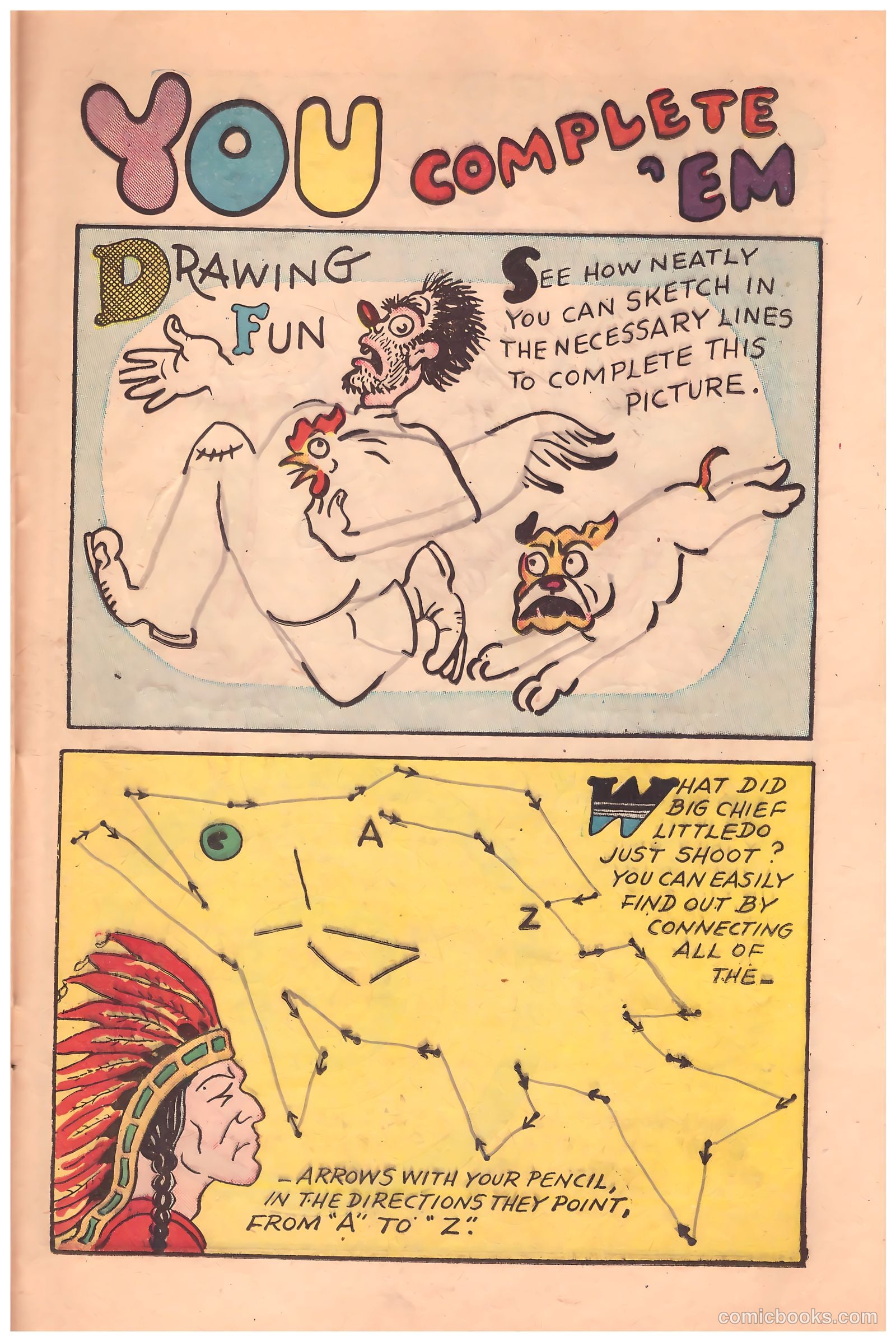 Circus of Fun Comics #1 (1945) — page 25 of 36