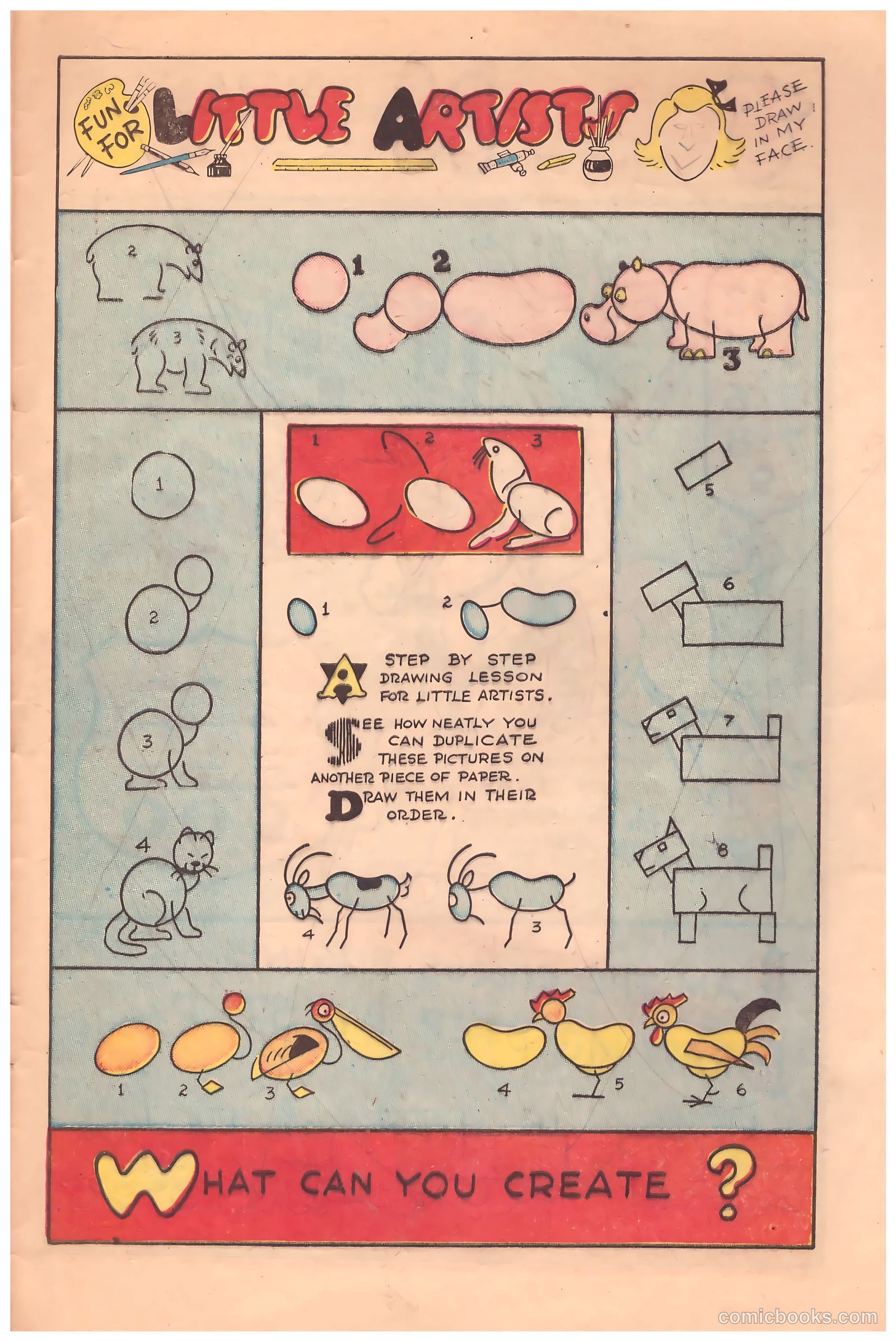 Circus of Fun Comics #1 (1945) — page 29 of 36
