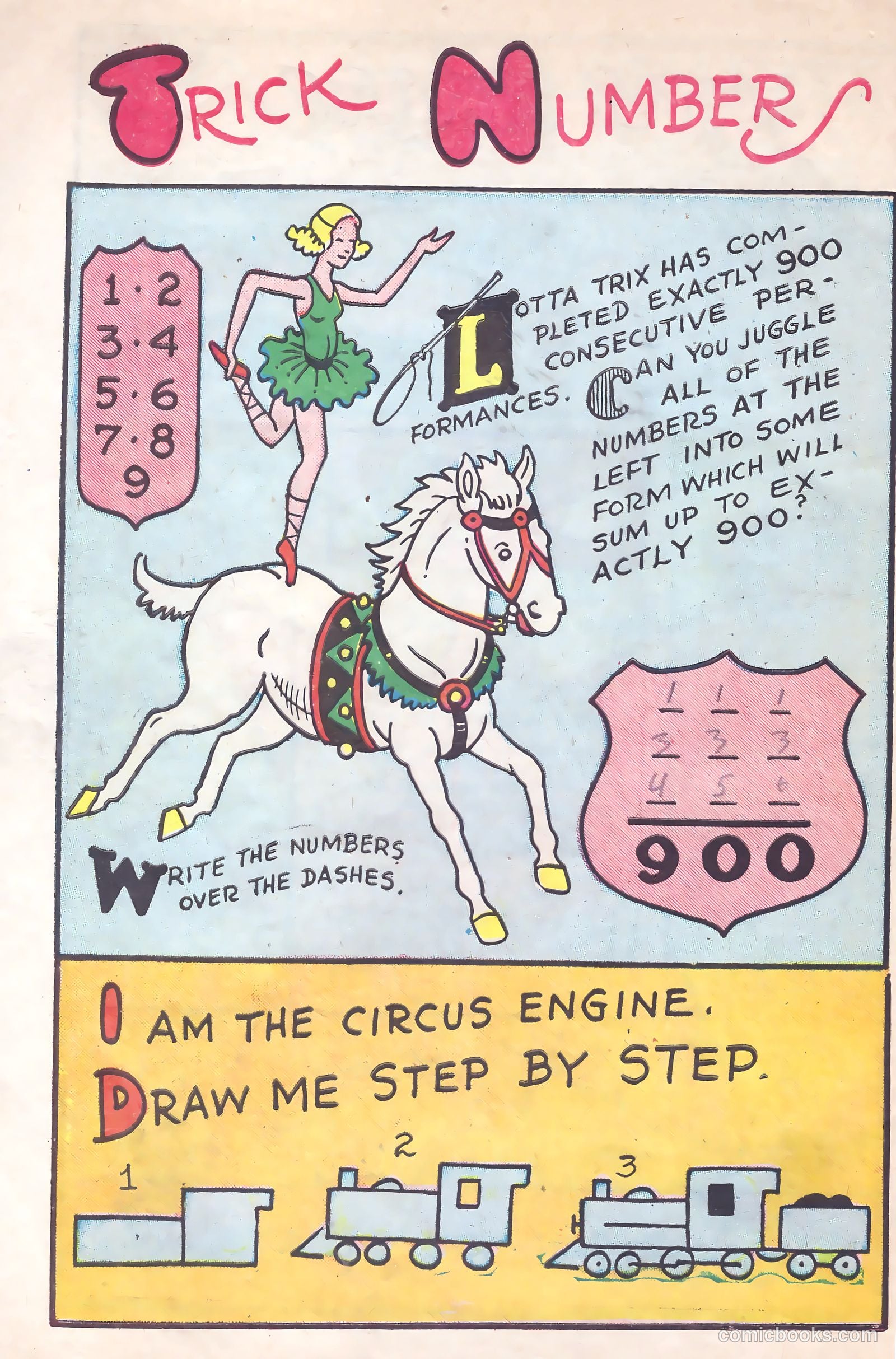 Circus of Fun Comics #1 (1945) — page 30 of 36