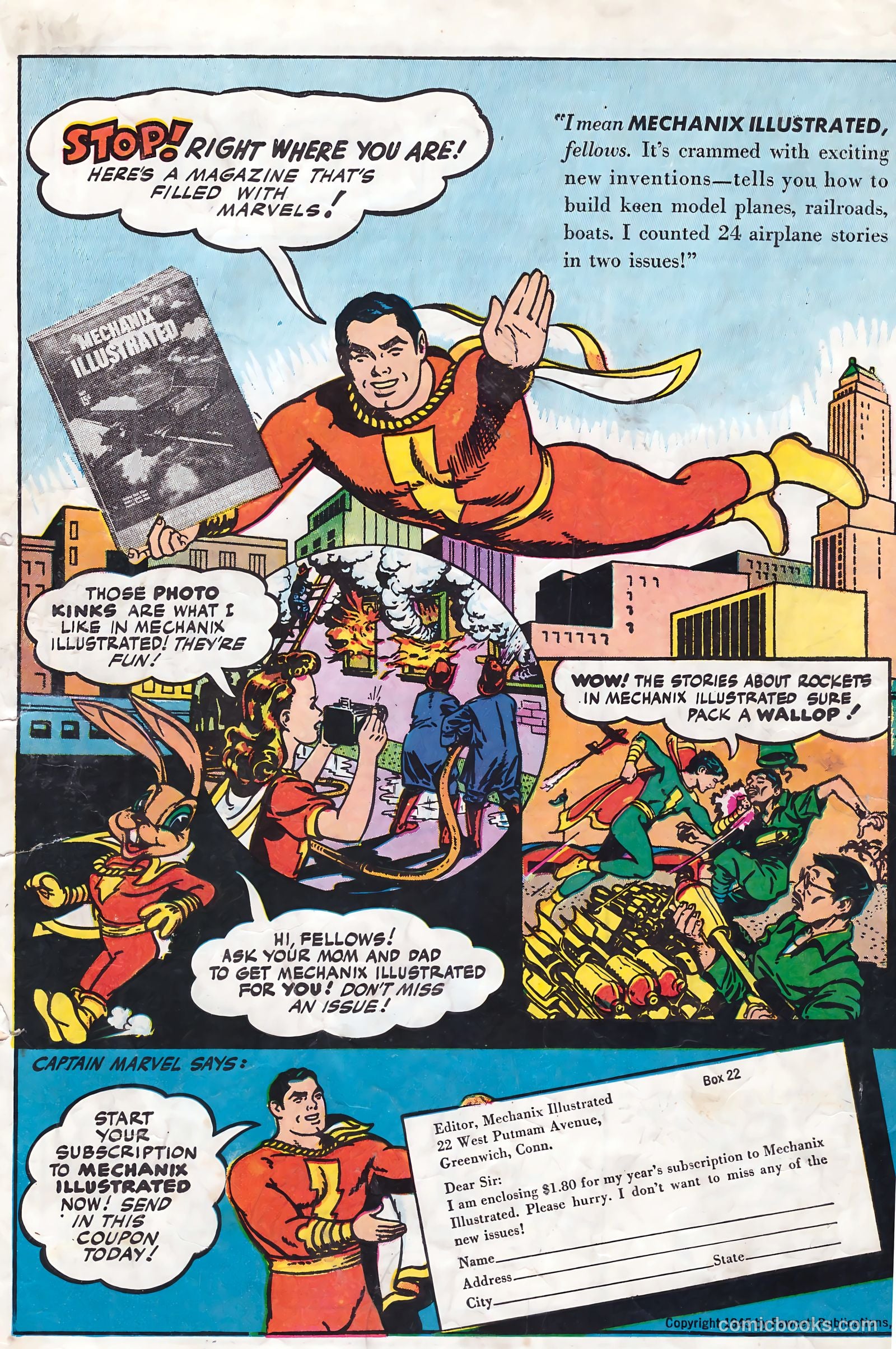 Circus of Fun Comics #1 (1945) — page 36 of 36