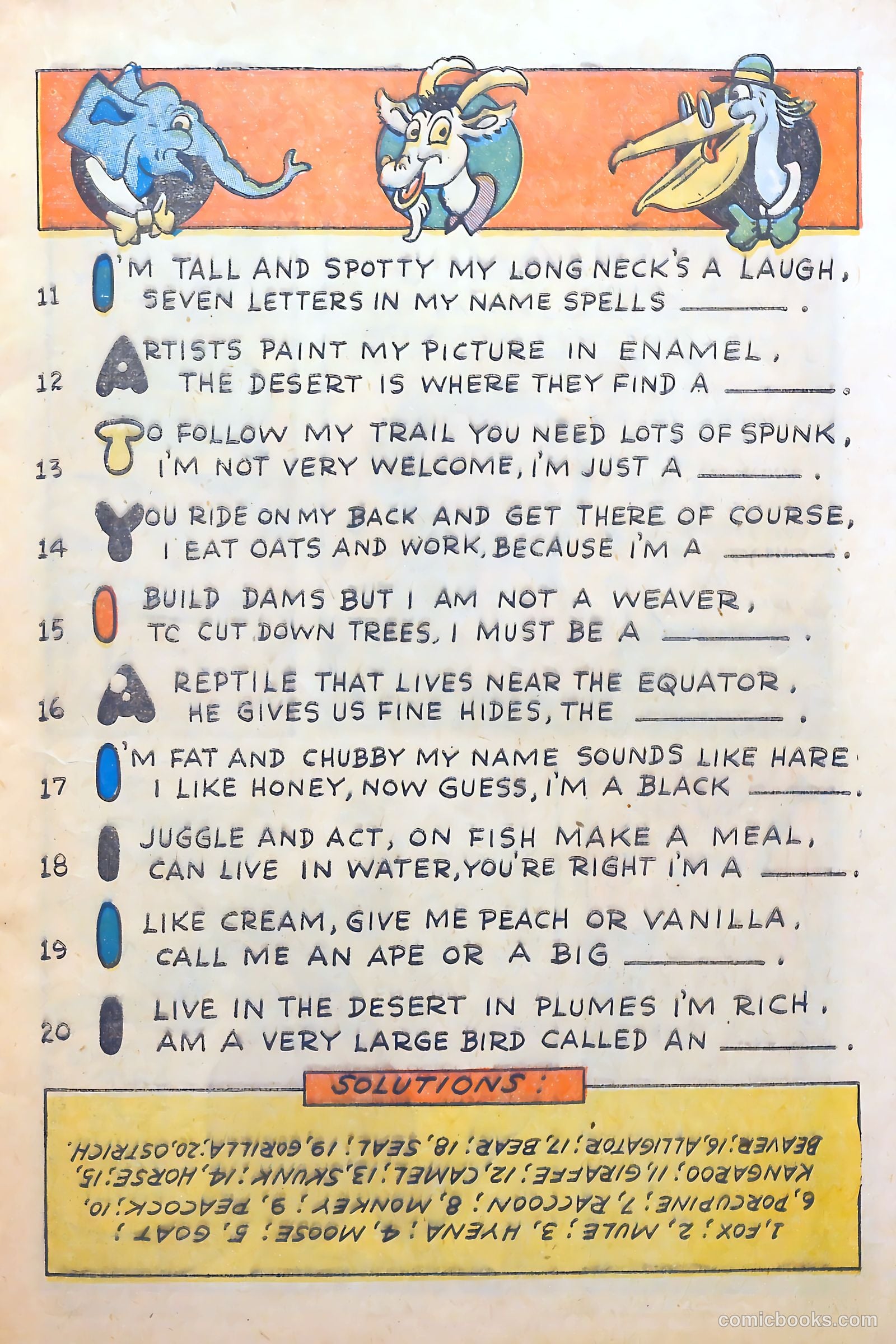 Circus of Fun Comics #2 (1947) — page 13 of 36