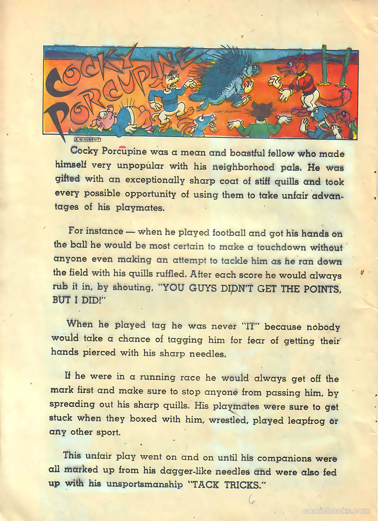 Circus of Fun Comics #3 (1947) — page 6 of 36