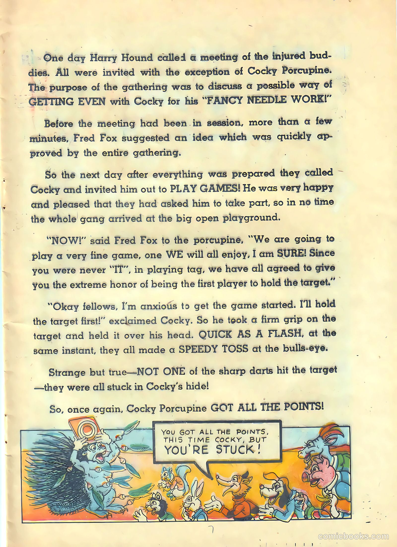 Circus of Fun Comics #3 (1947) — page 7 of 36