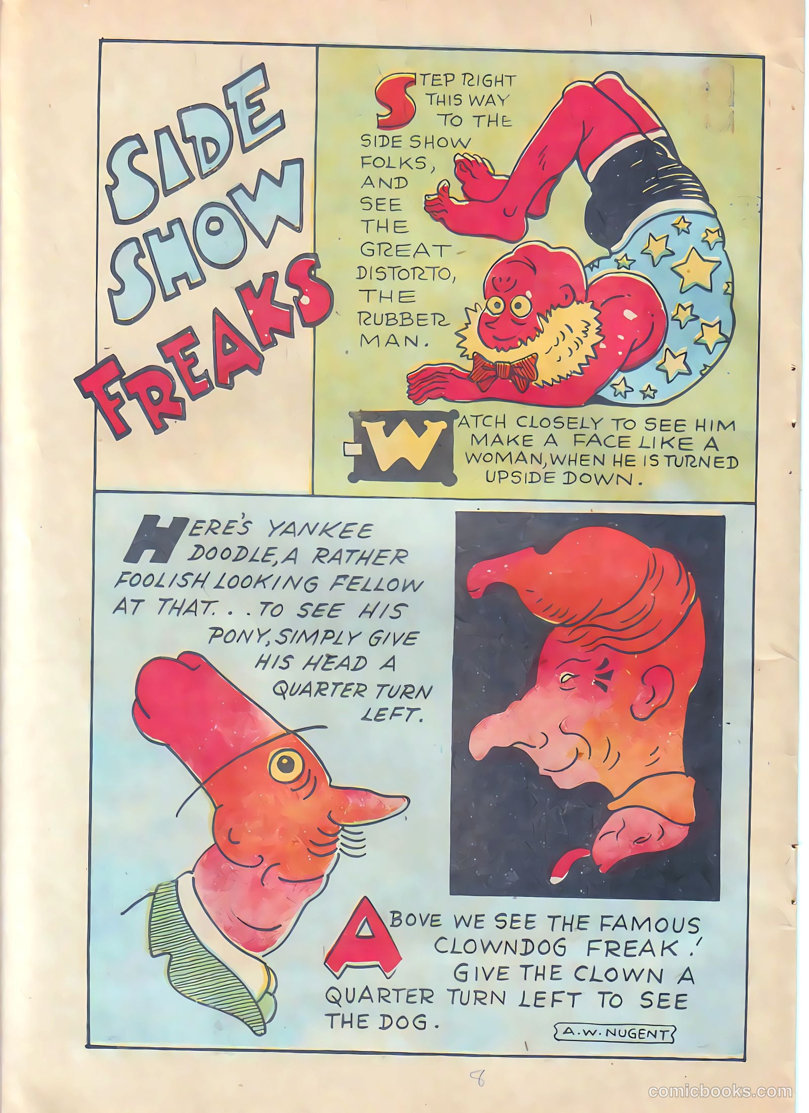 Circus of Fun Comics #3 (1947) — page 8 of 36