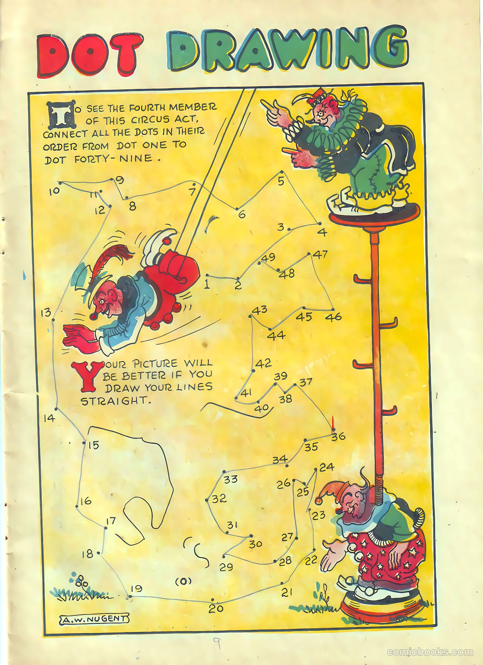 Circus of Fun Comics #3 (1947) — page 9 of 36