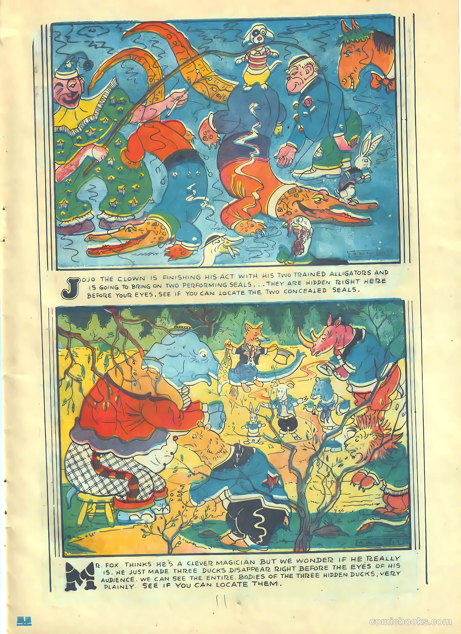 Circus of Fun Comics #3 (1947) — page 11 of 36
