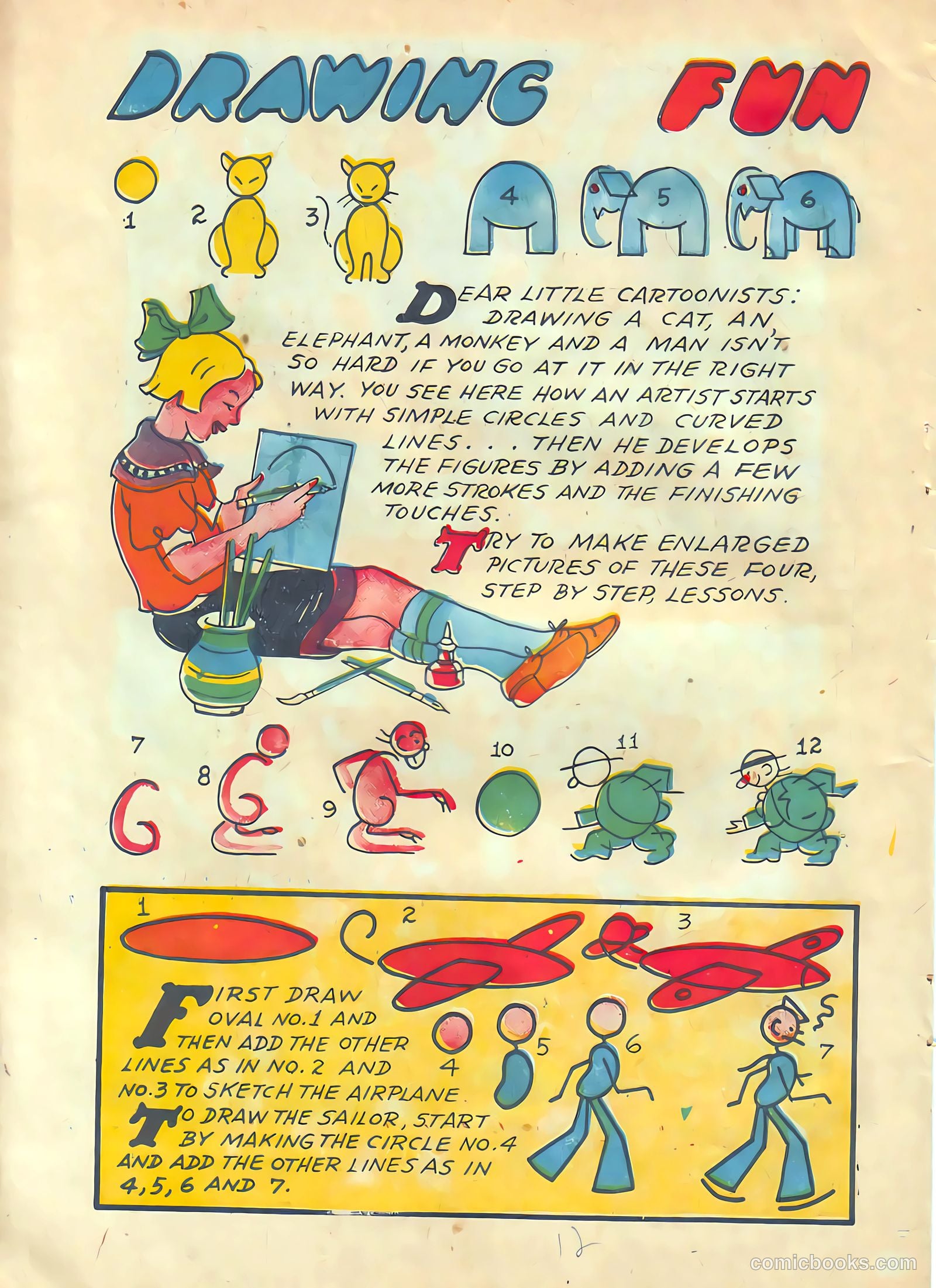 Circus of Fun Comics #3 (1947) — page 12 of 36