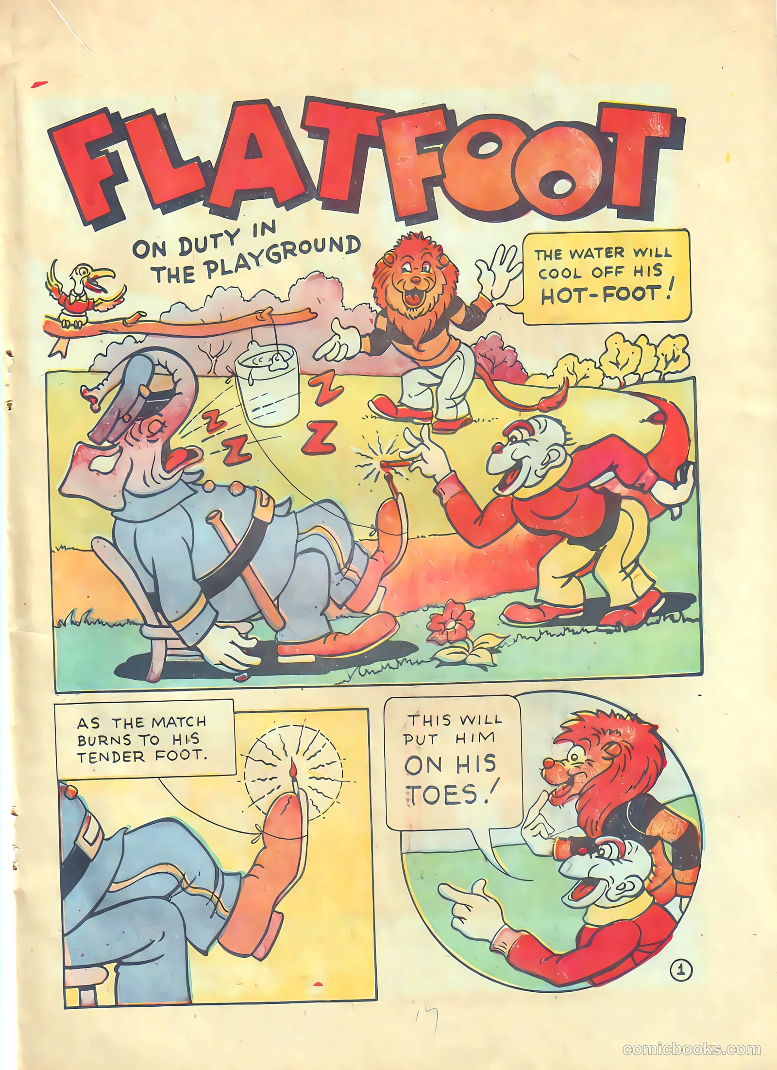 Circus of Fun Comics #3 (1947) — page 17 of 36