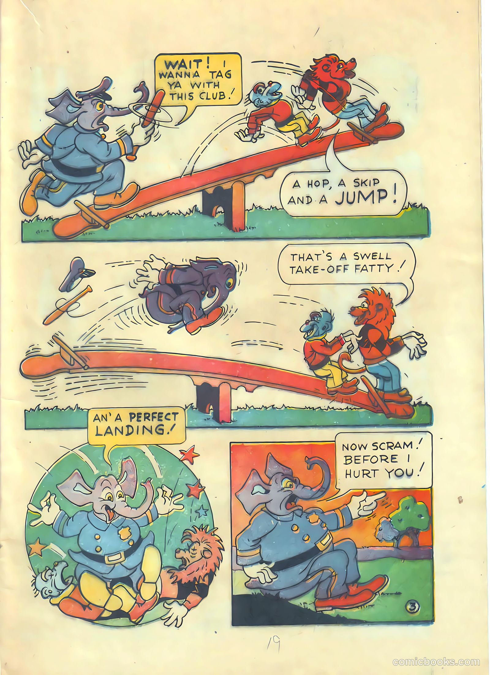 Circus of Fun Comics #3 (1947) — page 19 of 36