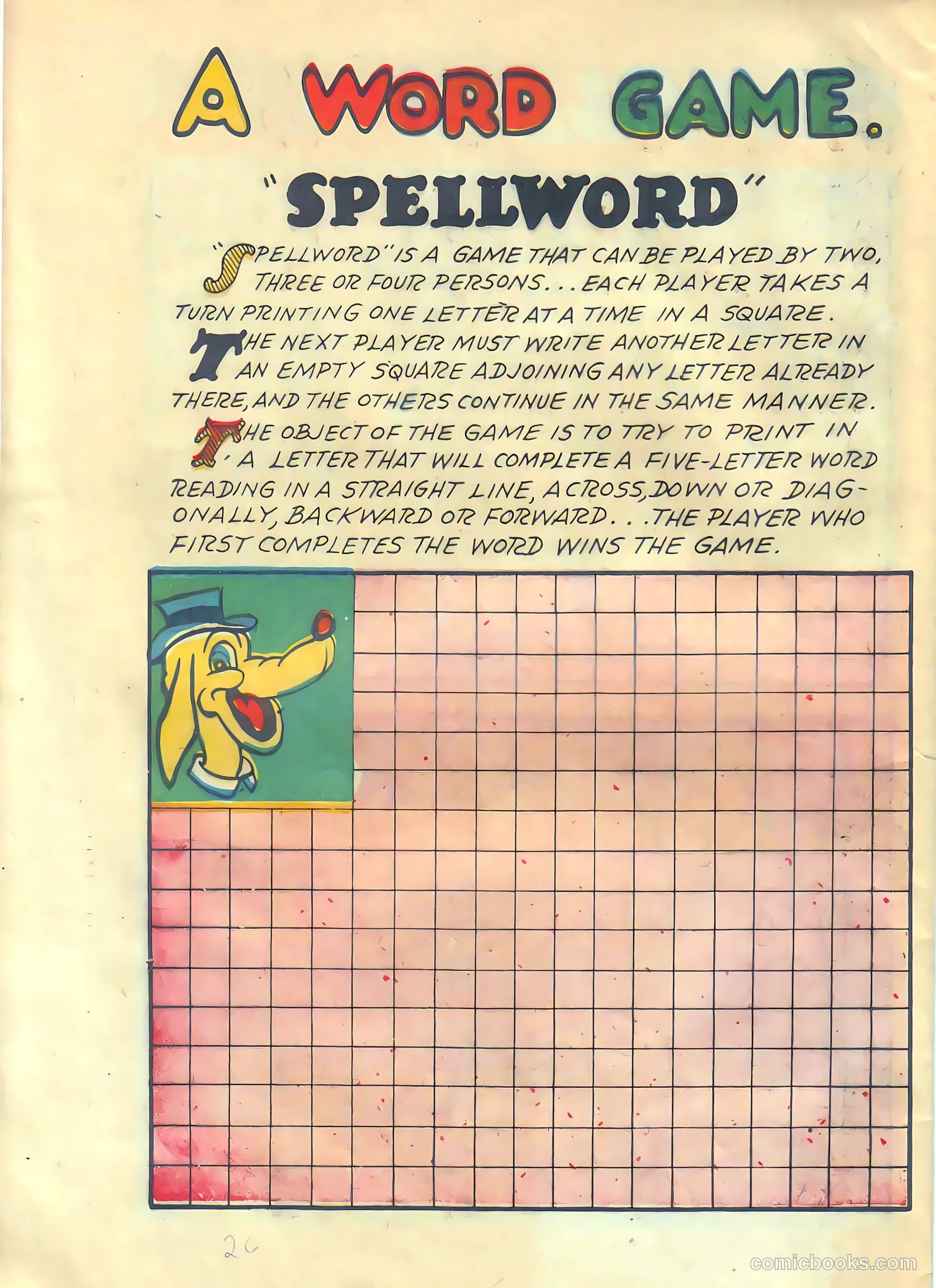 Circus of Fun Comics #3 (1947) — page 26 of 36