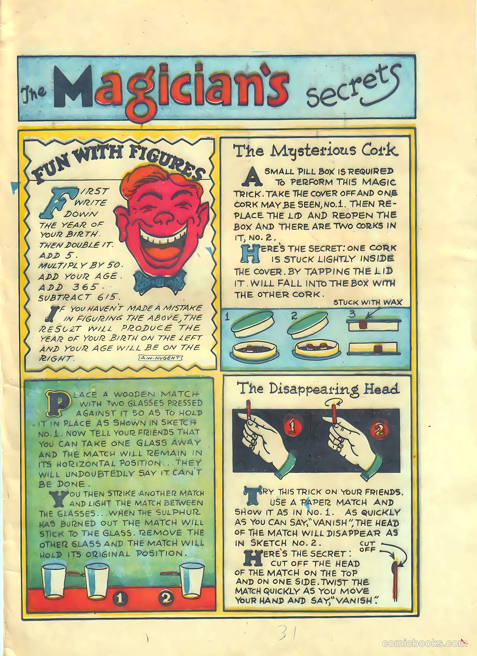 Circus of Fun Comics #3 (1947) — page 31 of 36