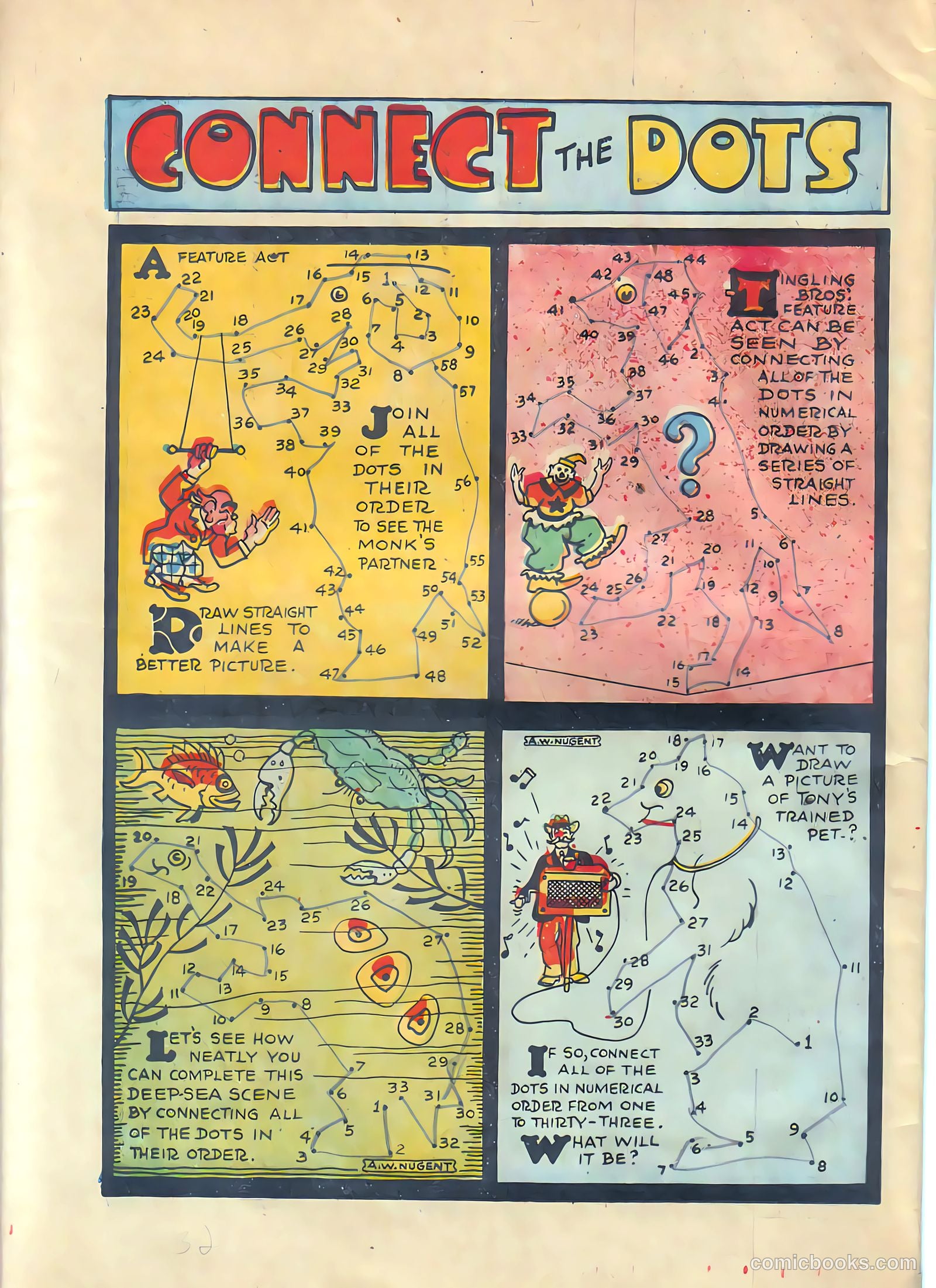 Circus of Fun Comics #3 (1947) — page 32 of 36