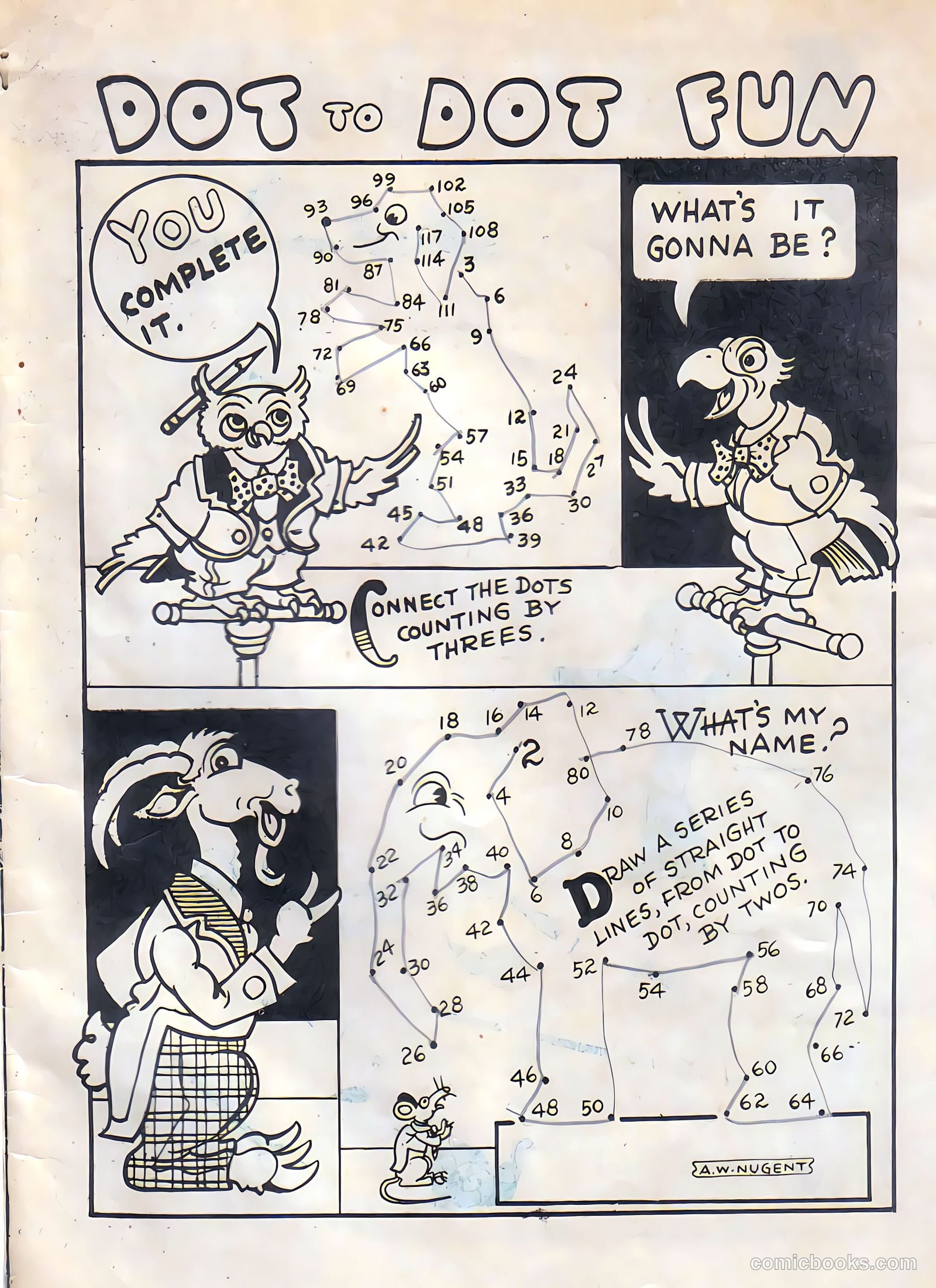 Circus of Fun Comics #3 (1947) — page 35 of 36
