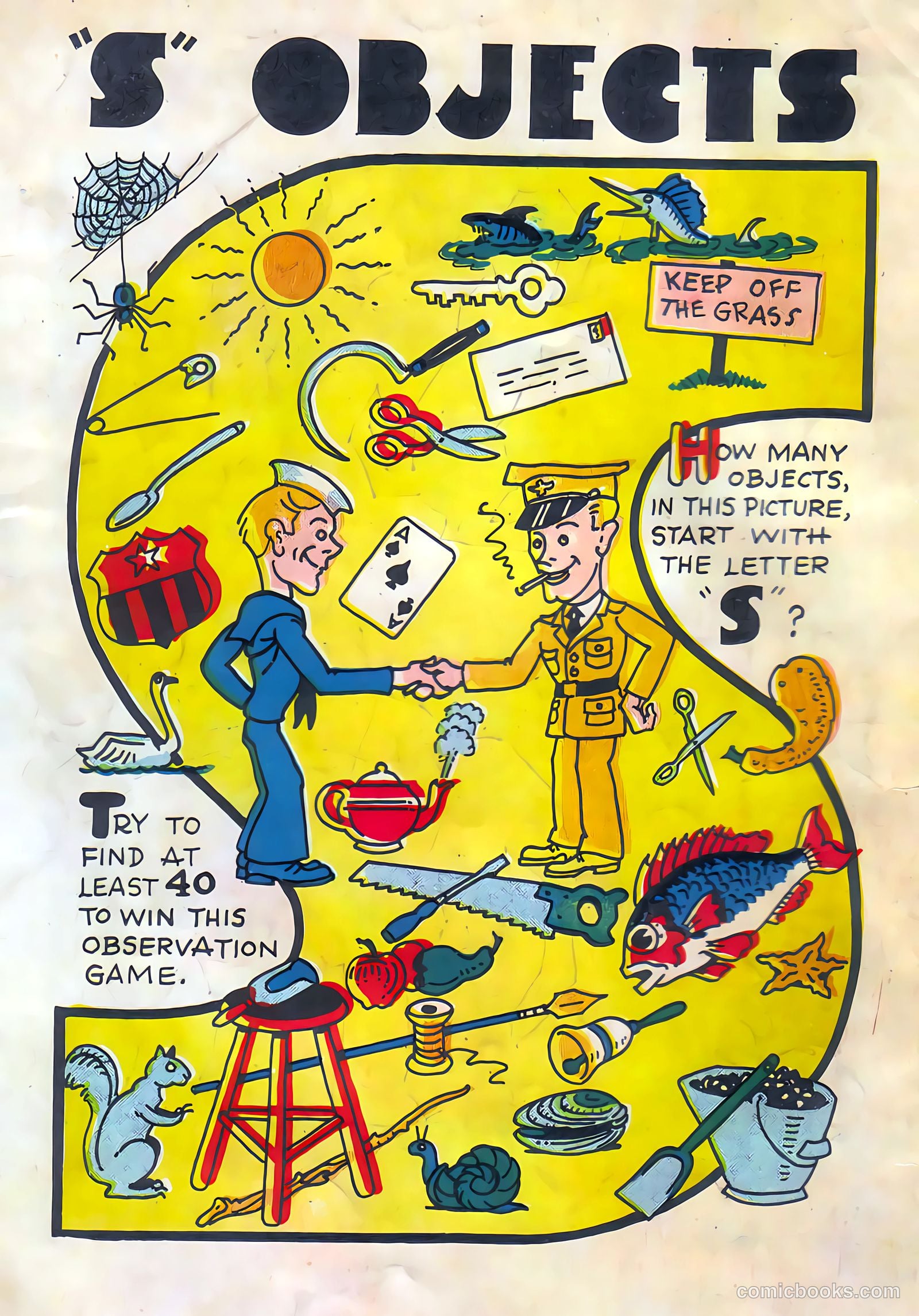 Circus of Fun Comics #3 (1947) — page 36 of 36