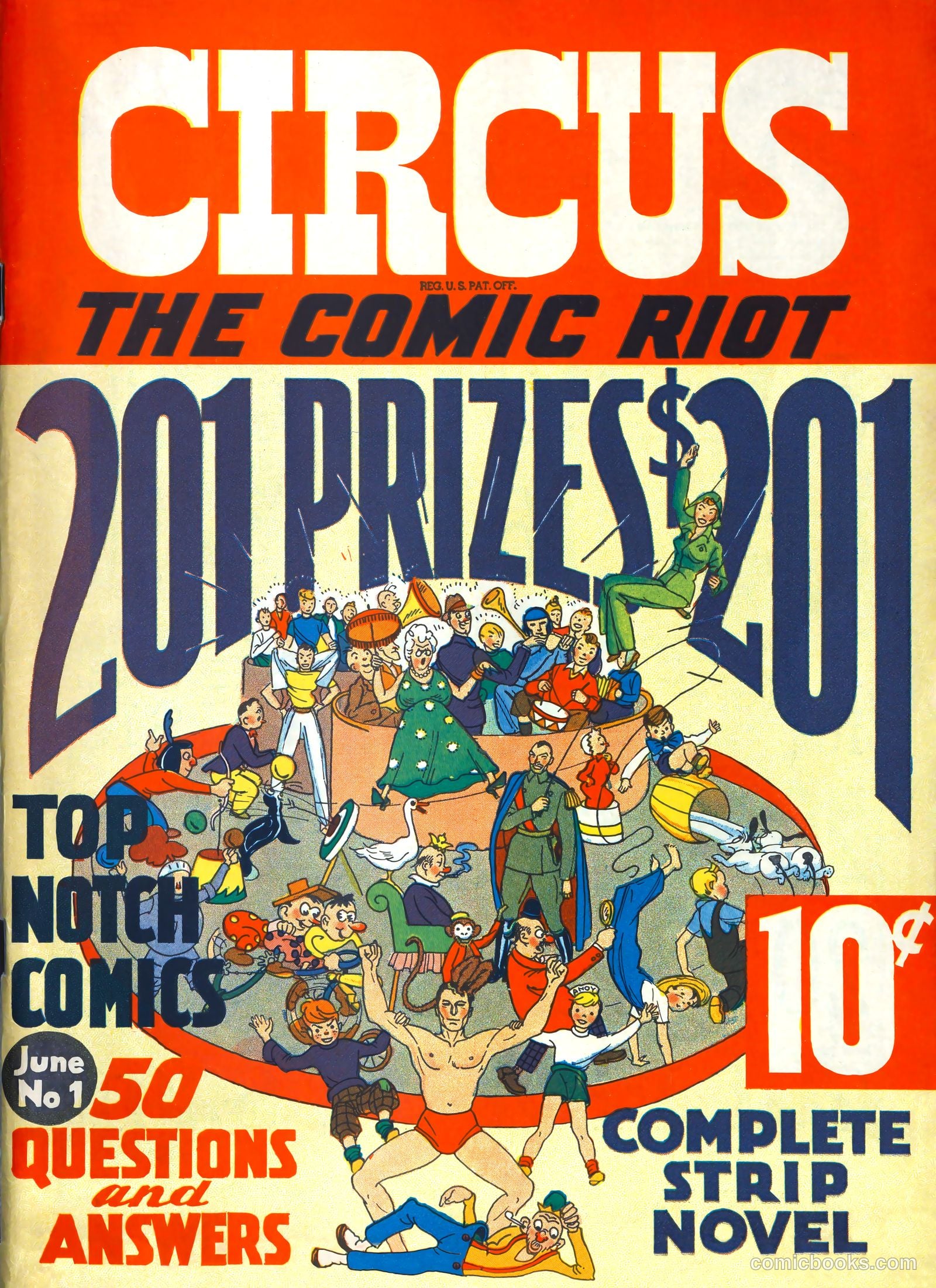 Circus the Comic Riot #1
