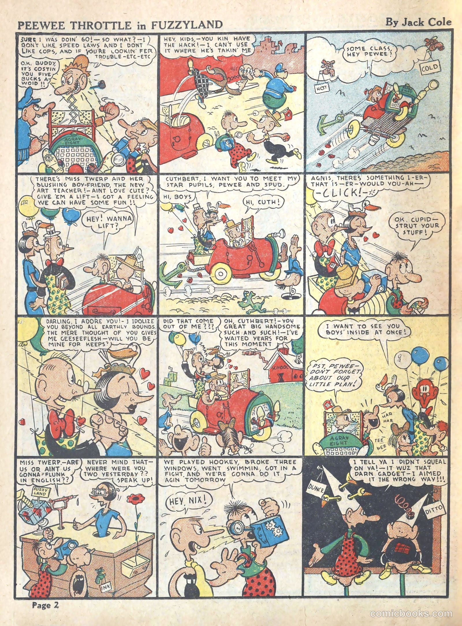 Circus the Comic Riot #1 (1938) — page 4 of 68