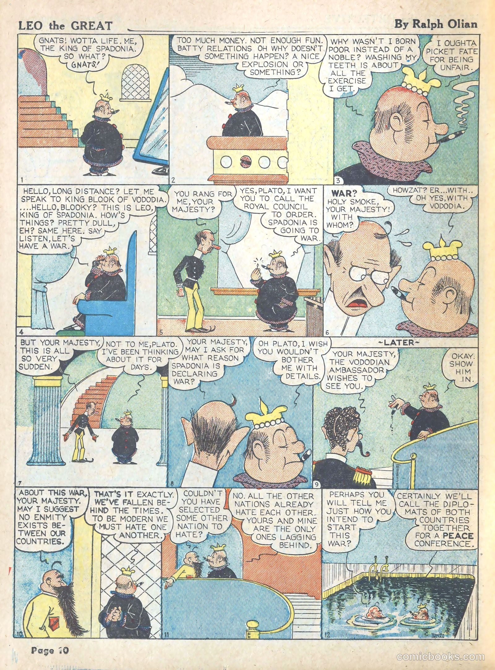 Circus the Comic Riot #1 (1938) — page 12 of 68