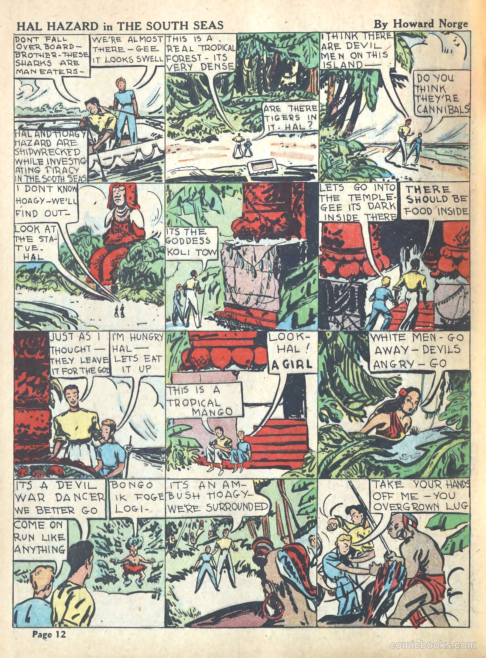 Circus the Comic Riot #1 (1938) — page 14 of 68