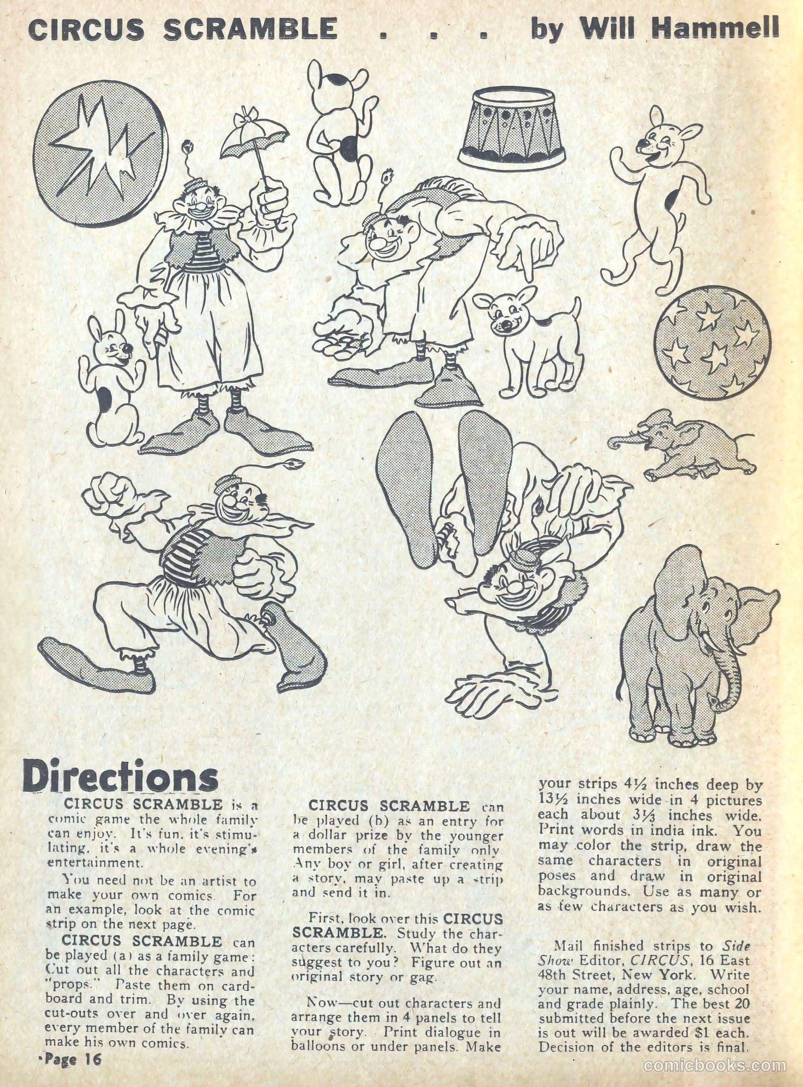 Circus the Comic Riot #1 (1938) — page 18 of 68