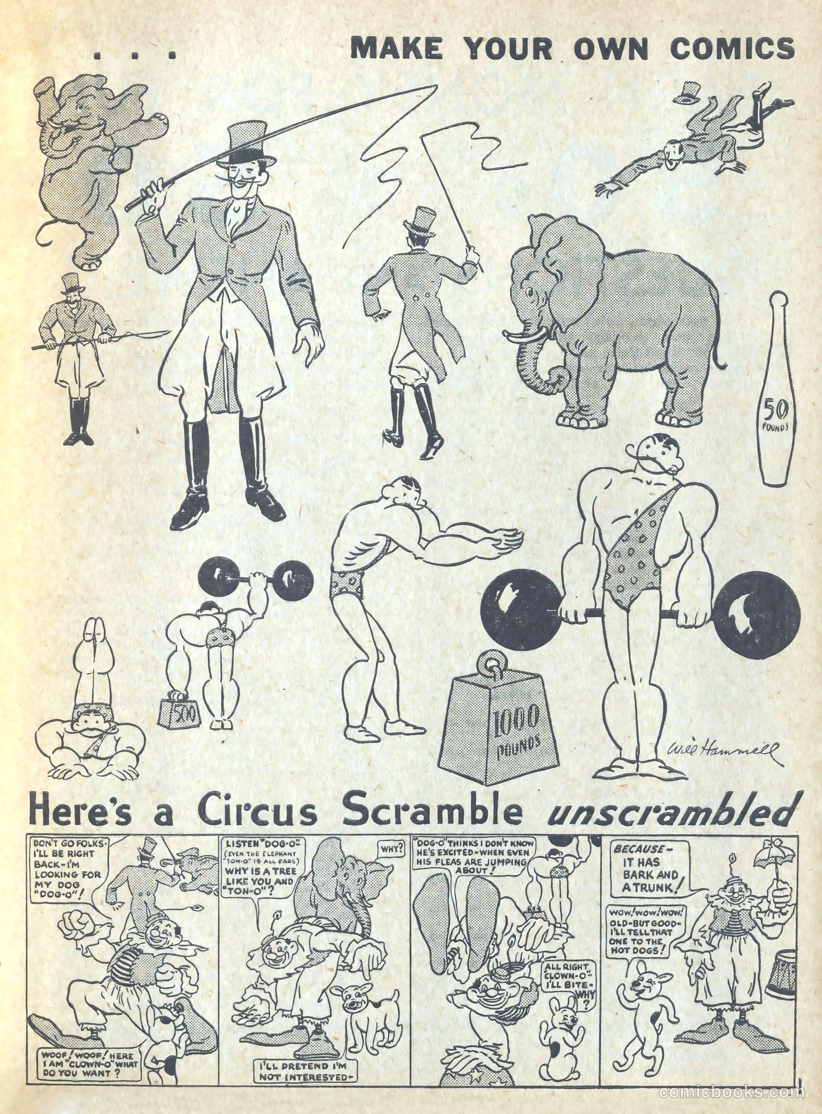 Circus the Comic Riot #1 (1938) — page 19 of 68