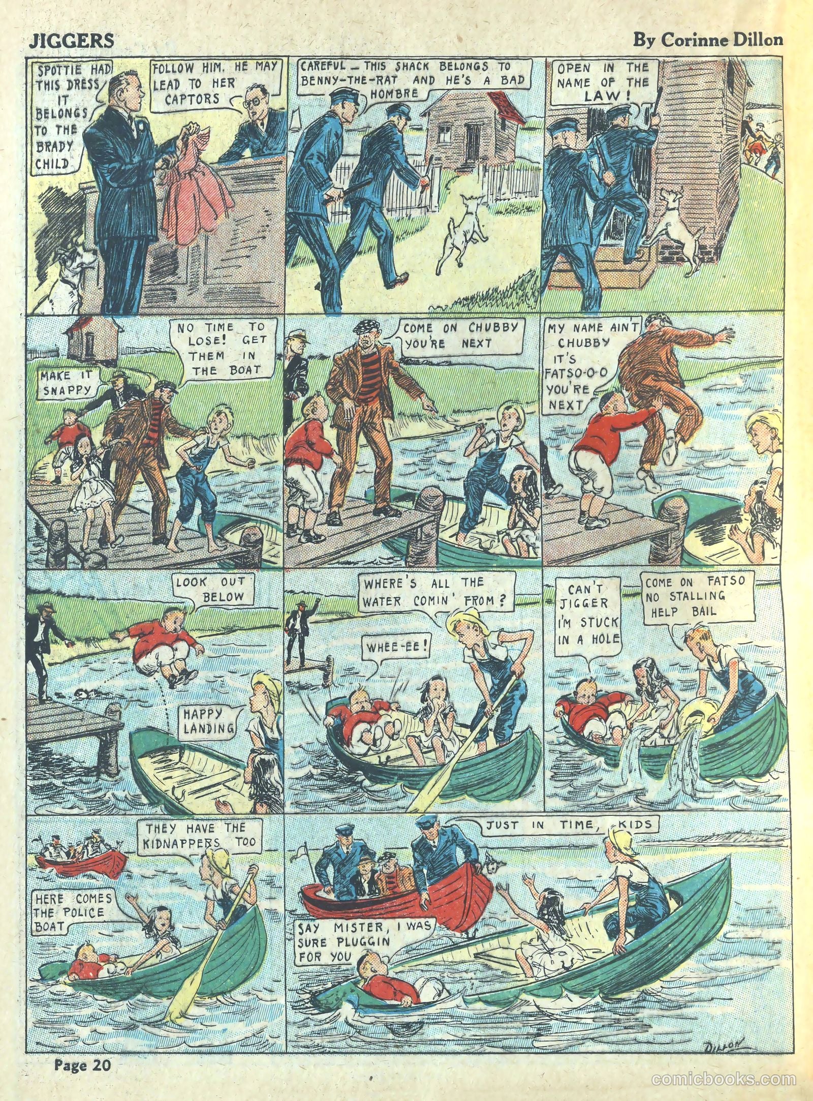 Circus the Comic Riot #1 (1938) — page 22 of 68