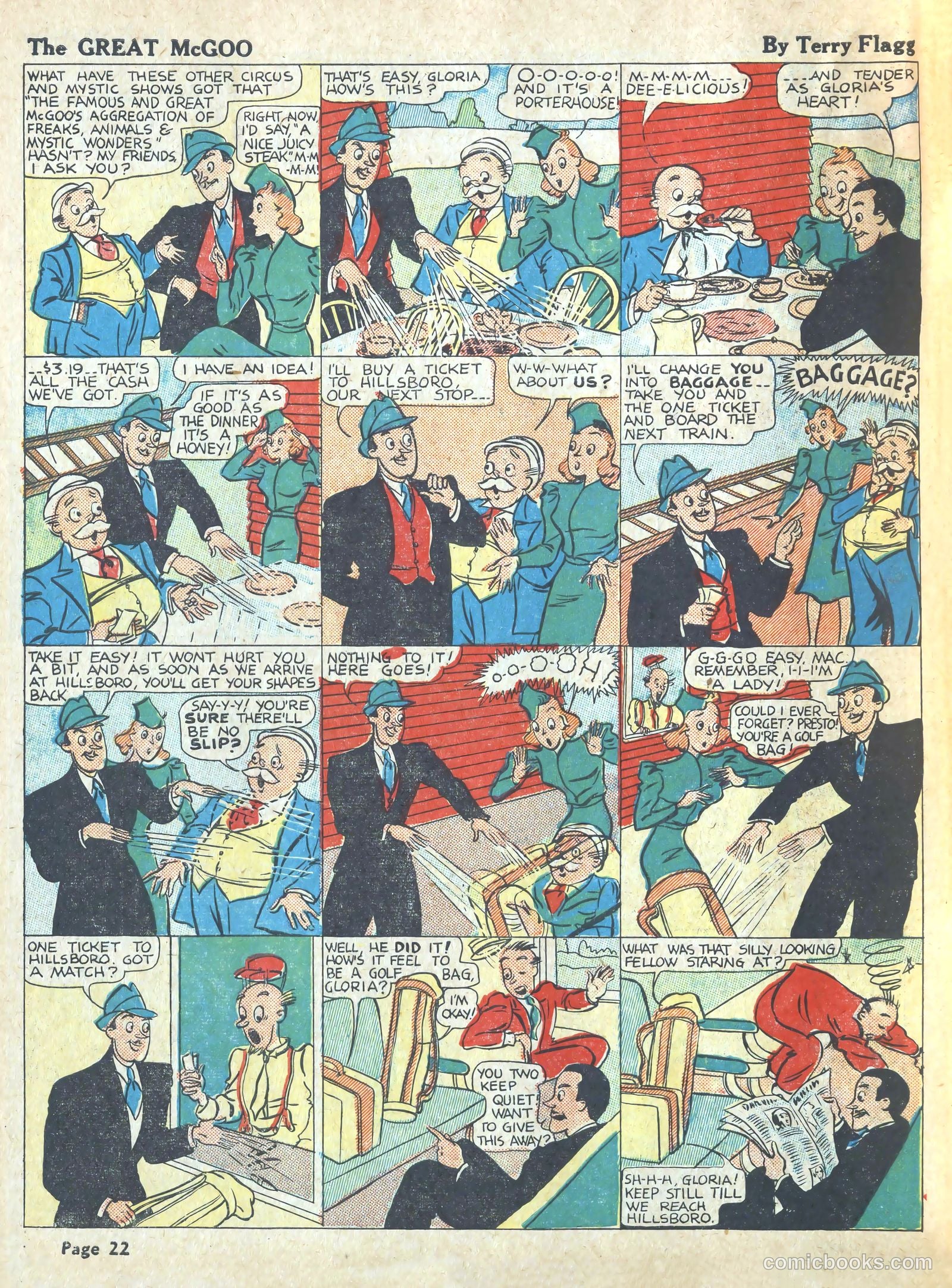 Circus the Comic Riot #1 (1938) — page 24 of 68