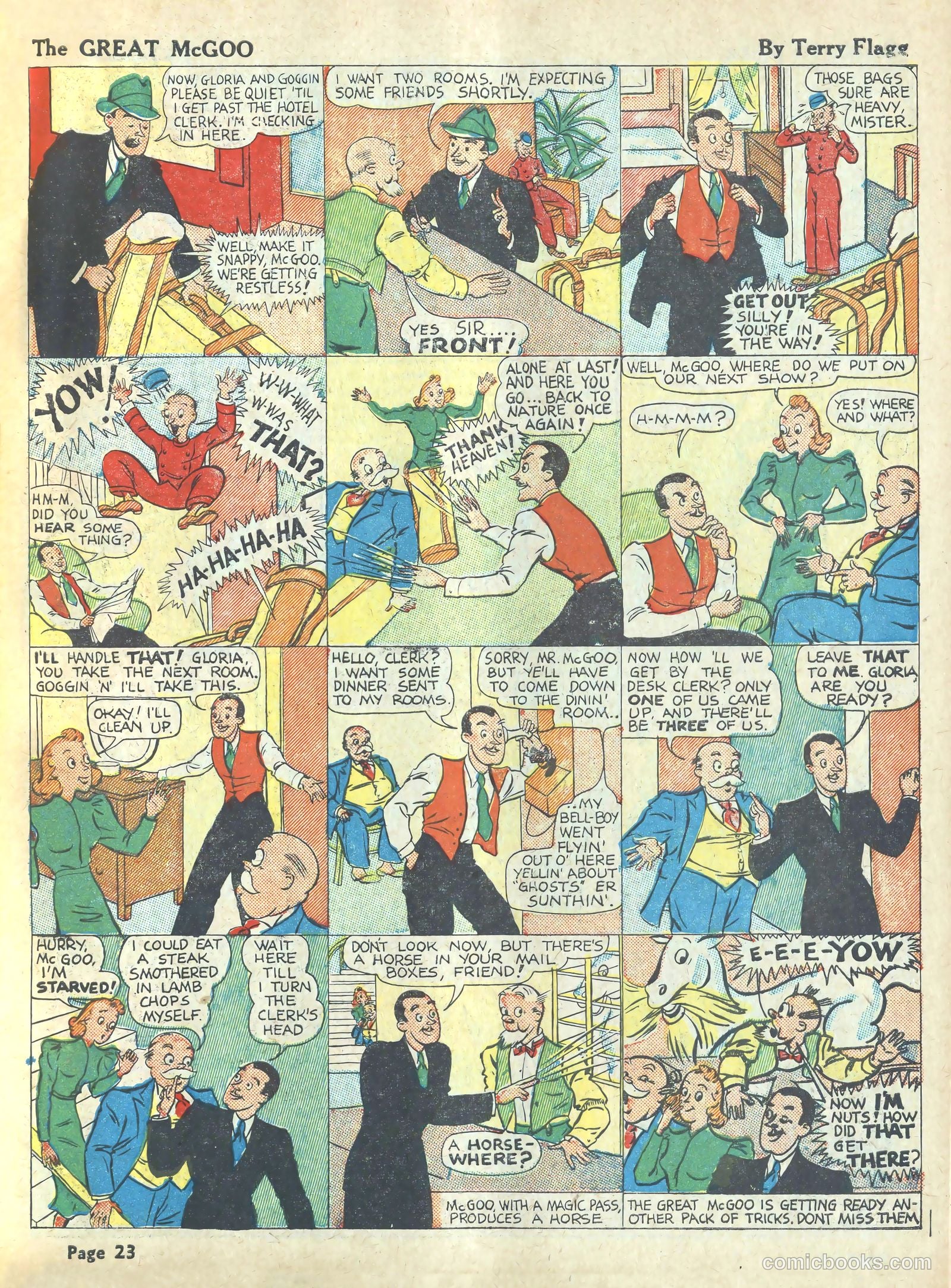 Circus the Comic Riot #1 (1938) — page 25 of 68