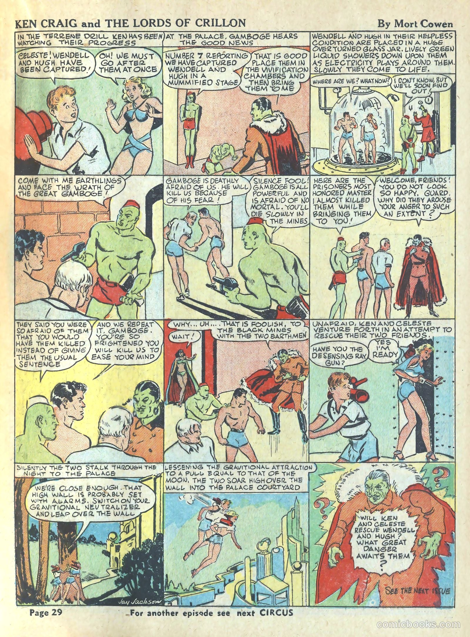 Circus the Comic Riot #1 (1938) — page 31 of 68