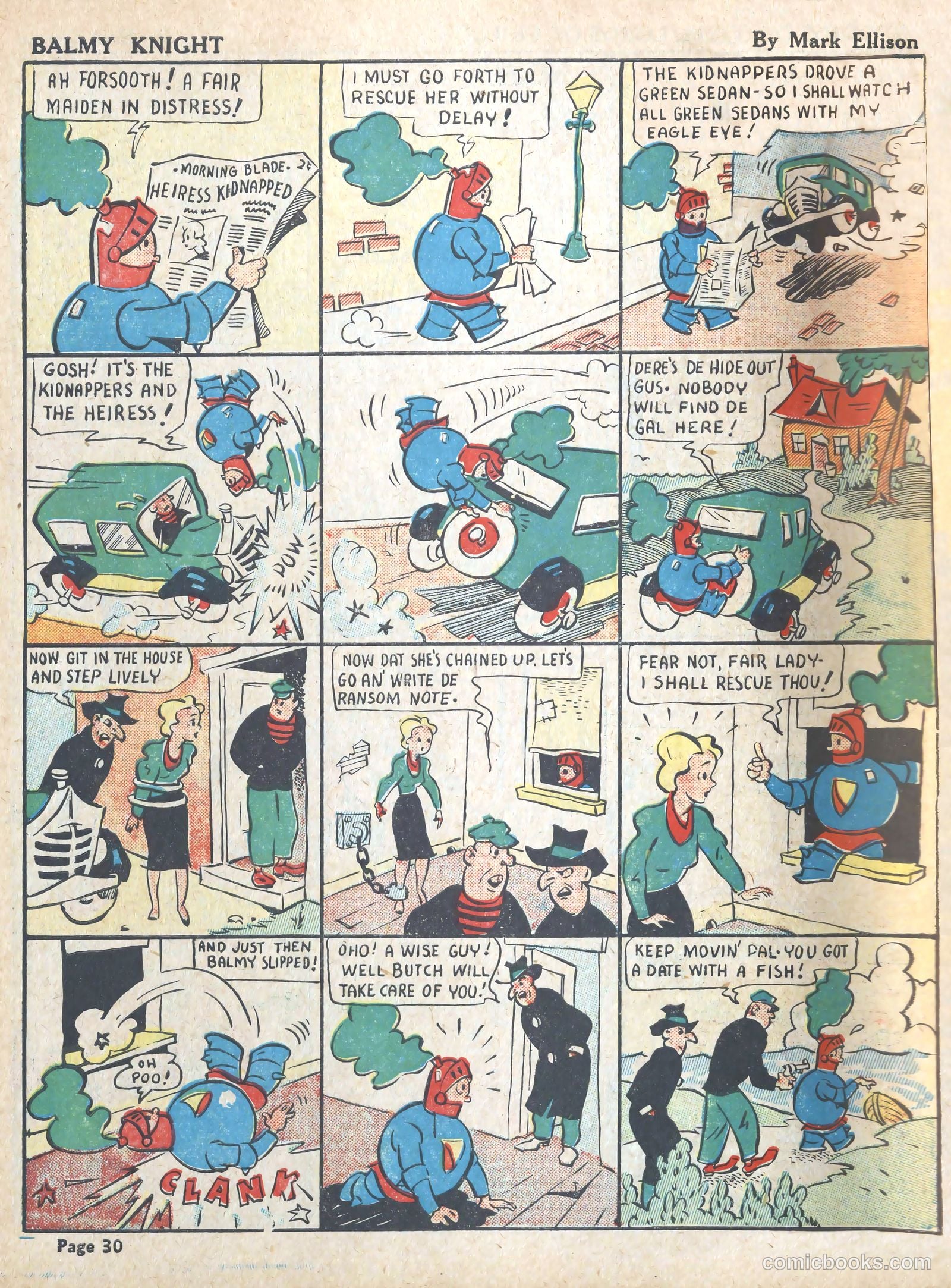 Circus the Comic Riot #1 (1938) — page 32 of 68