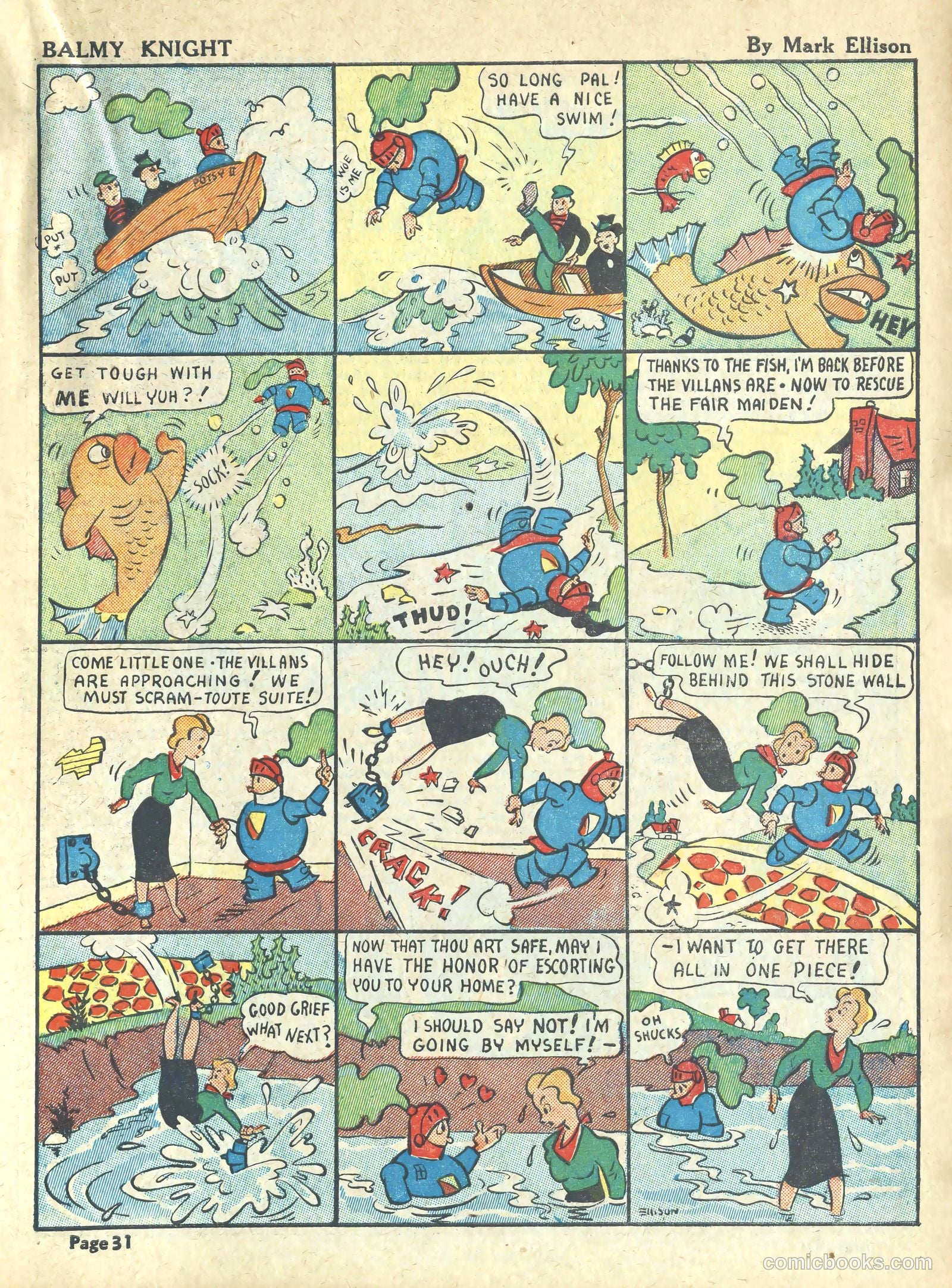 Circus the Comic Riot #1 (1938) — page 33 of 68