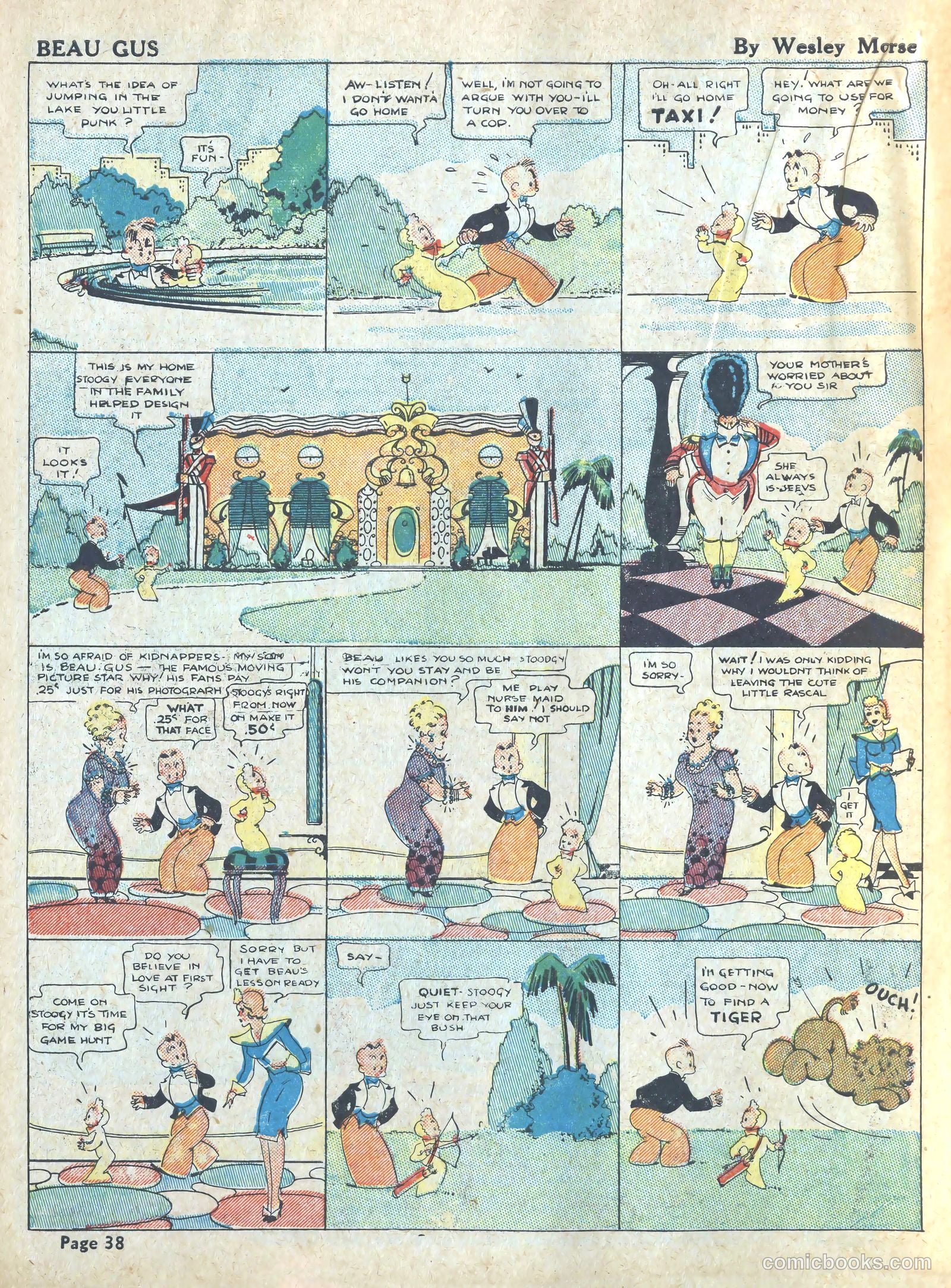 Circus the Comic Riot #1 (1938) — page 40 of 68