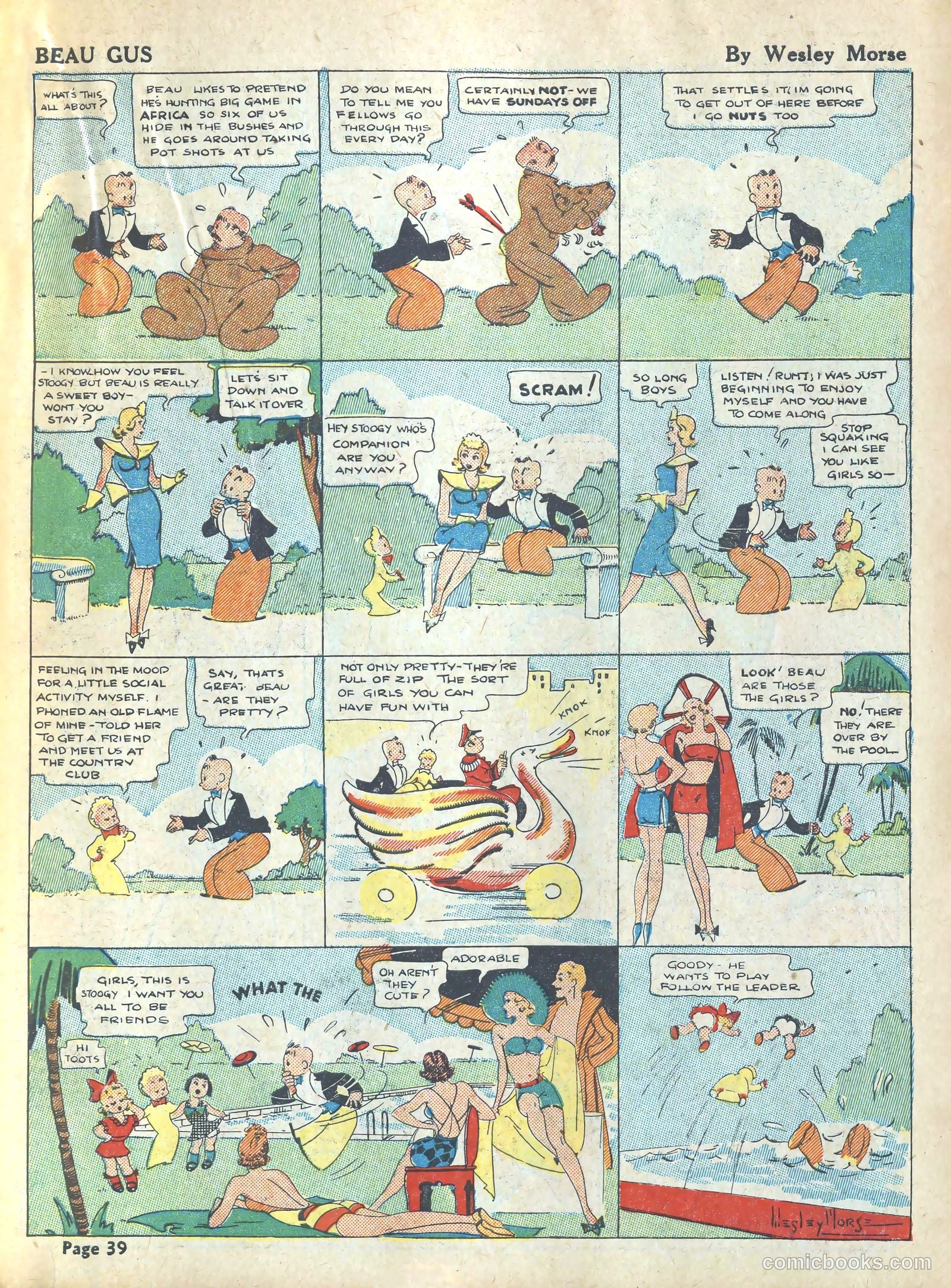 Circus the Comic Riot #1 (1938) — page 41 of 68