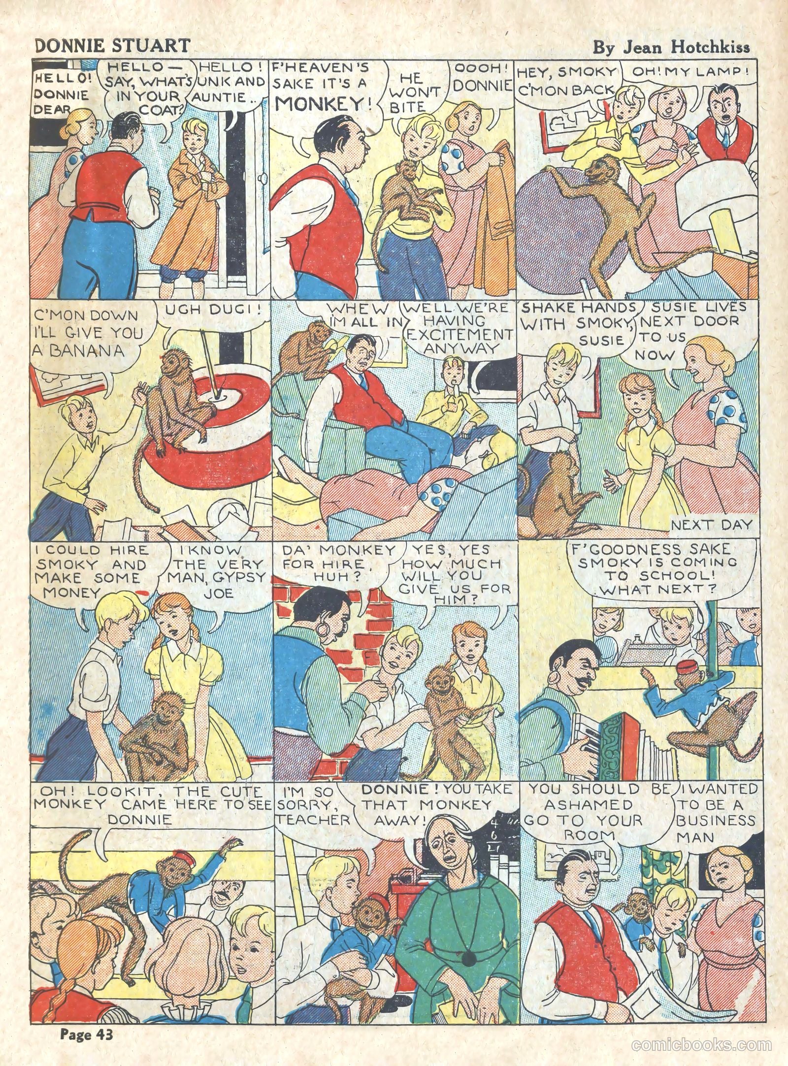 Circus the Comic Riot #1 (1938) — page 45 of 68