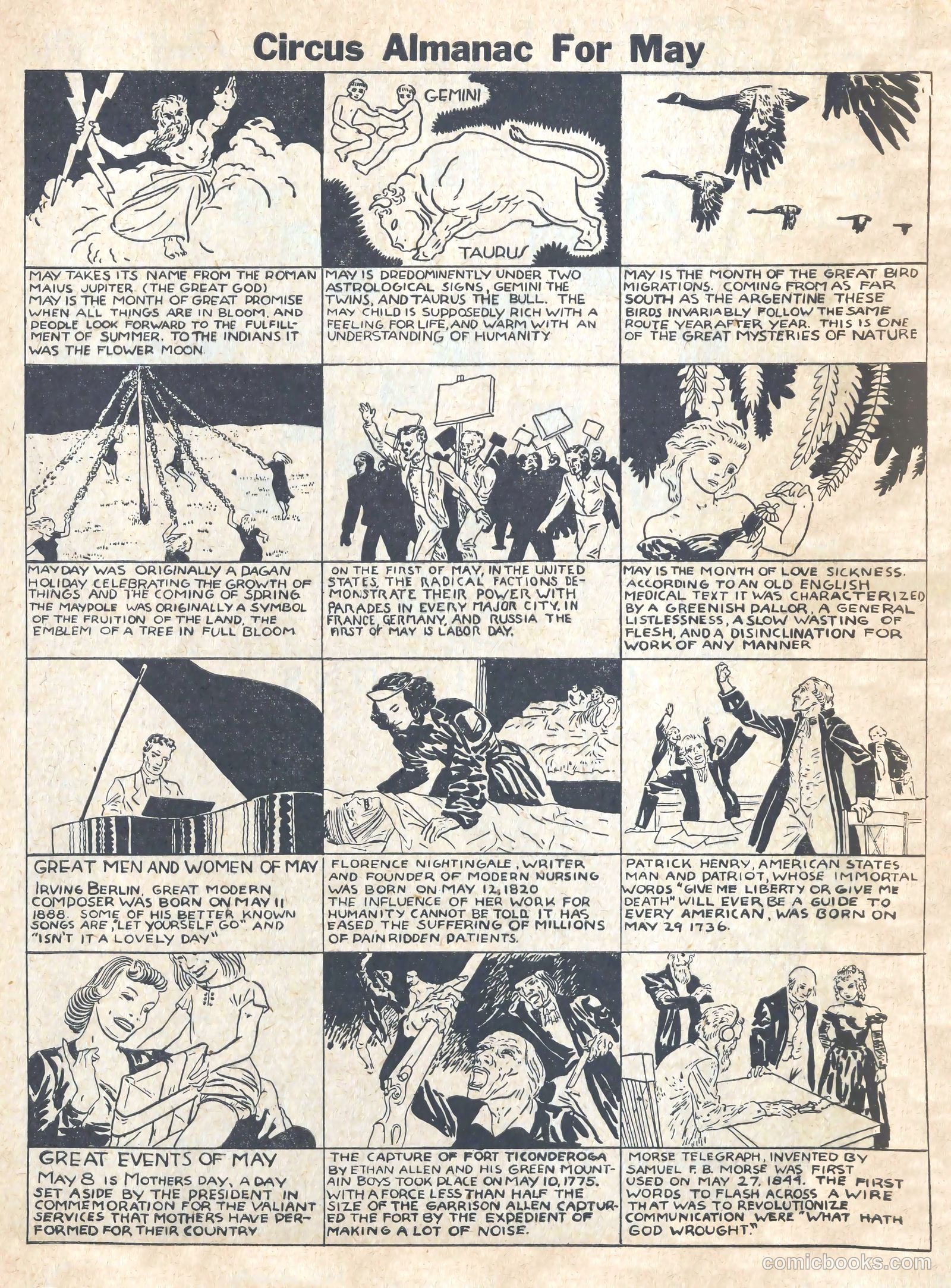 Circus the Comic Riot #1 (1938) — page 50 of 68