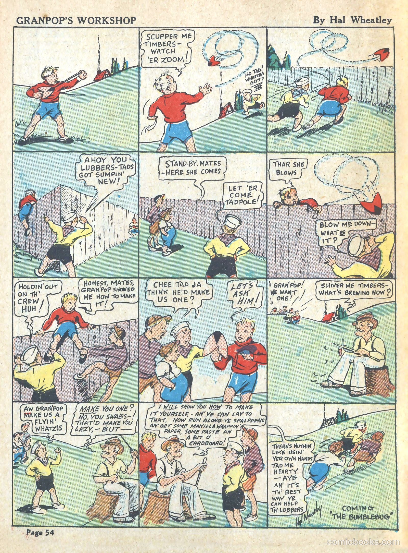 Circus the Comic Riot #1 (1938) — page 56 of 68