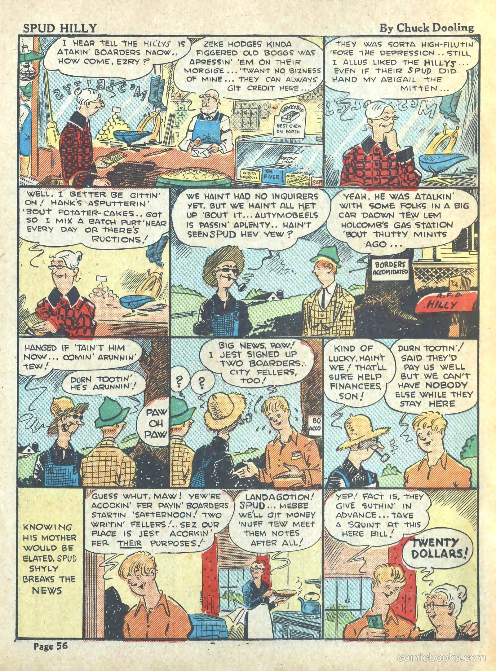 Circus the Comic Riot #1 (1938) — page 58 of 68