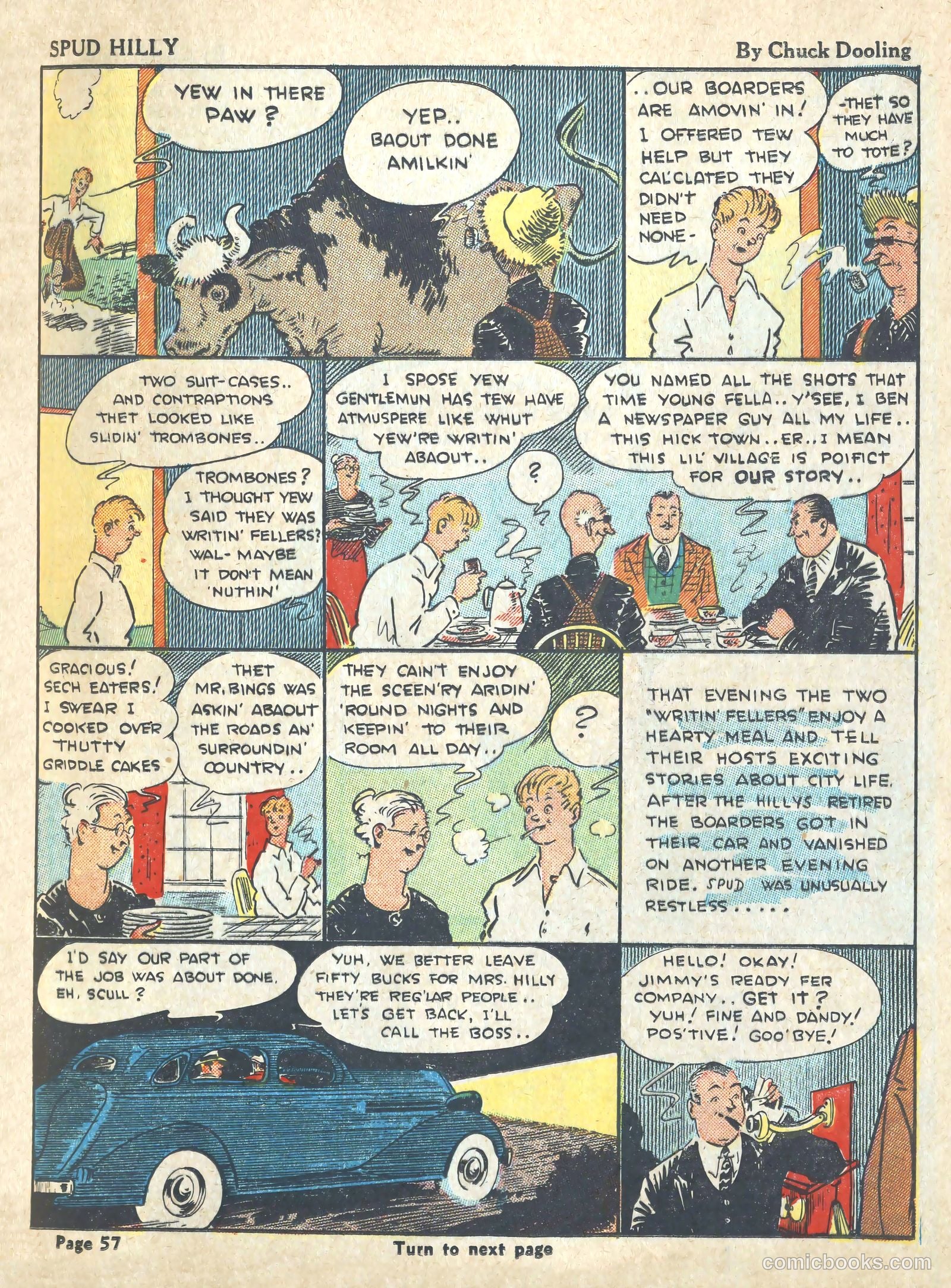 Circus the Comic Riot #1 (1938) — page 59 of 68
