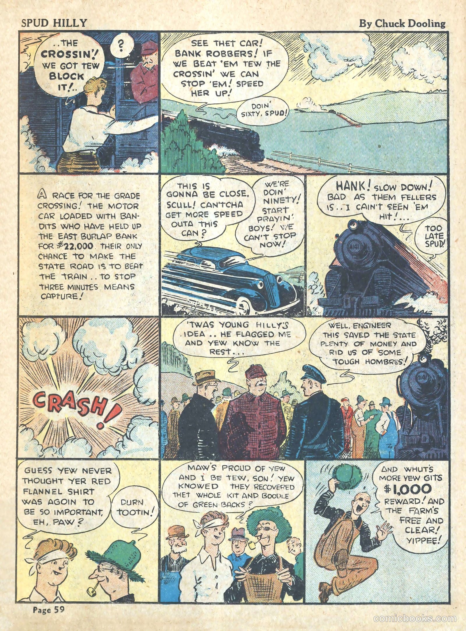 Circus the Comic Riot #1 (1938) — page 61 of 68