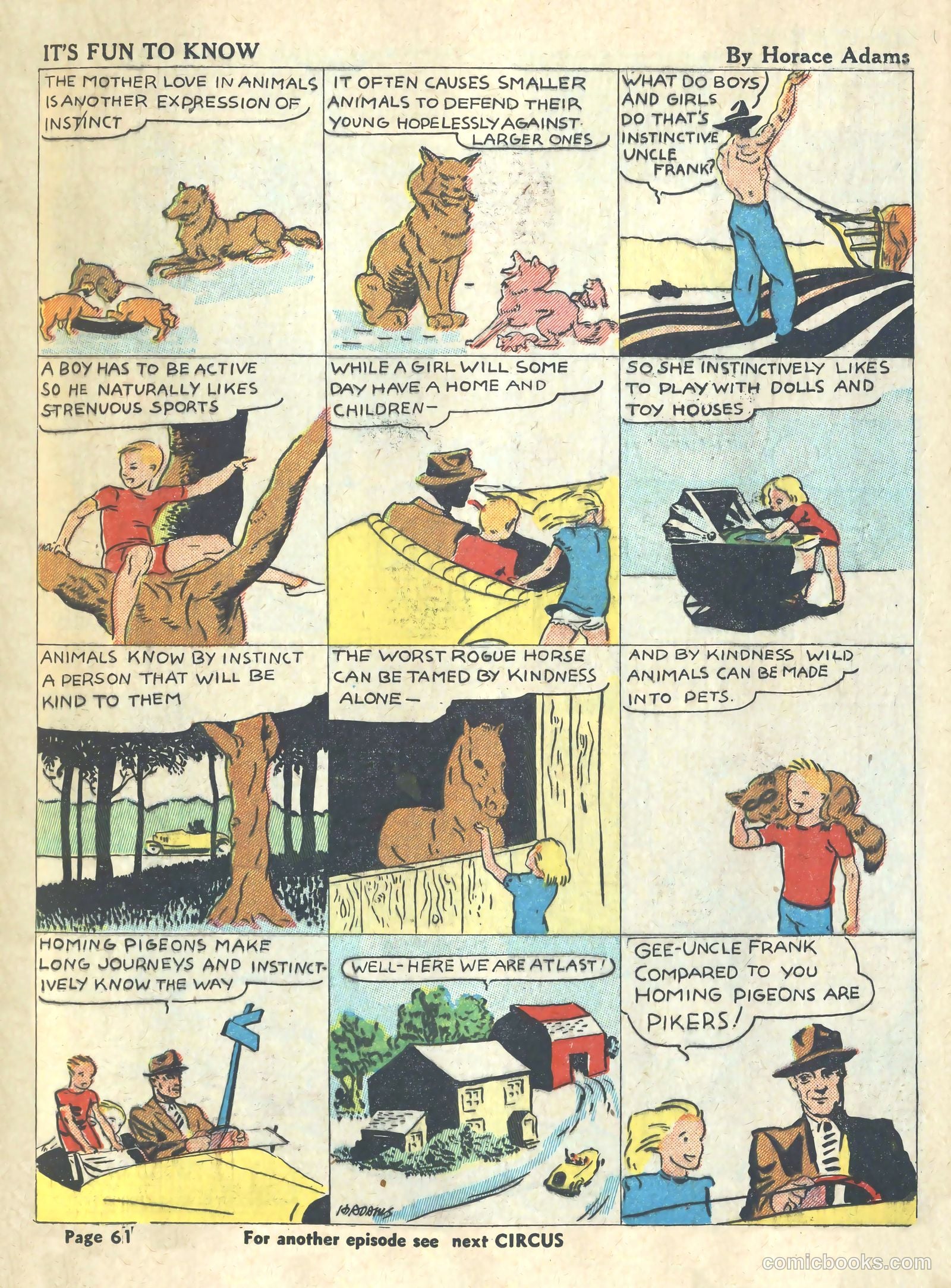 Circus the Comic Riot #1 (1938) — page 63 of 68