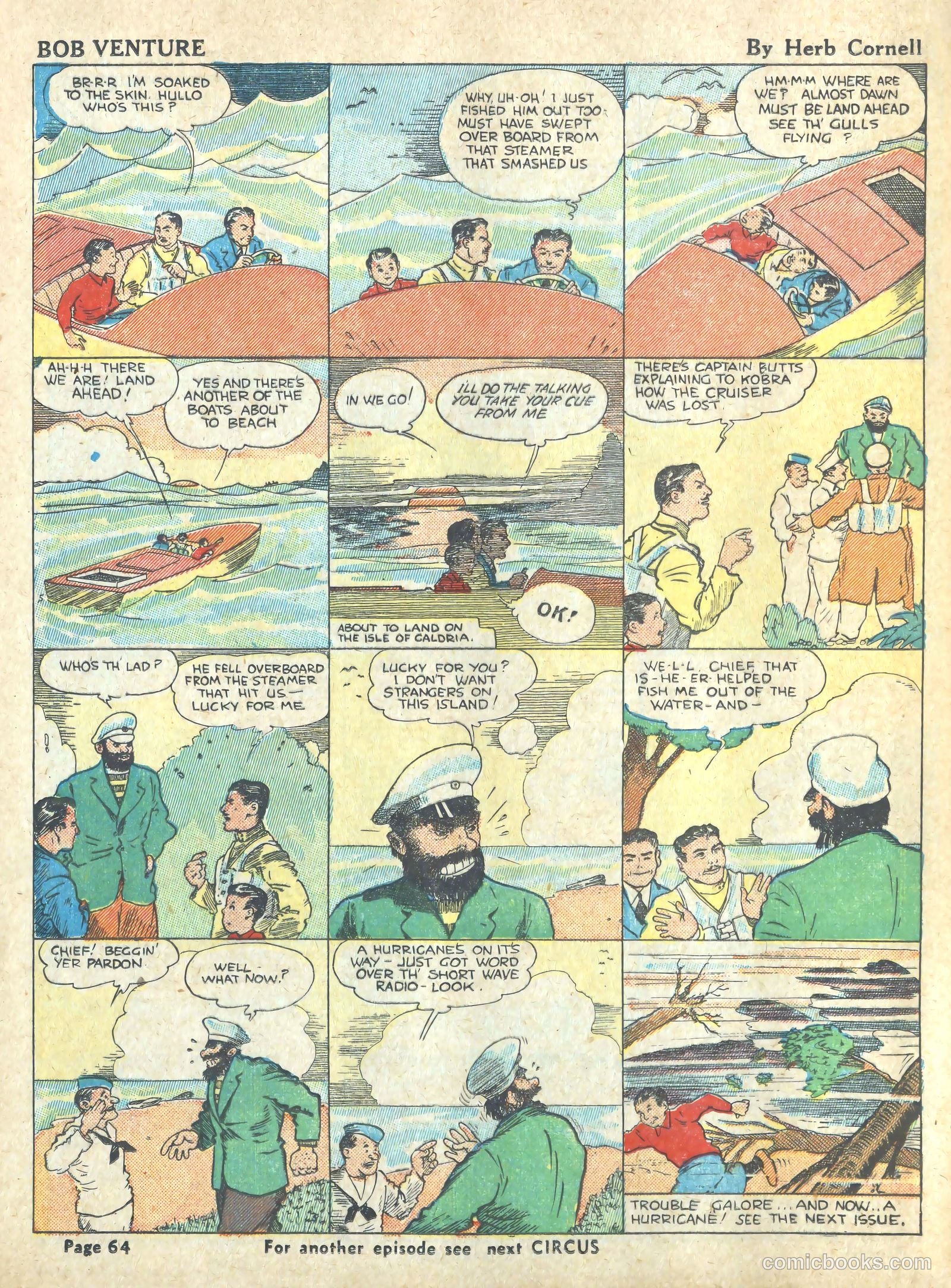 Circus the Comic Riot #1 (1938) — page 66 of 68