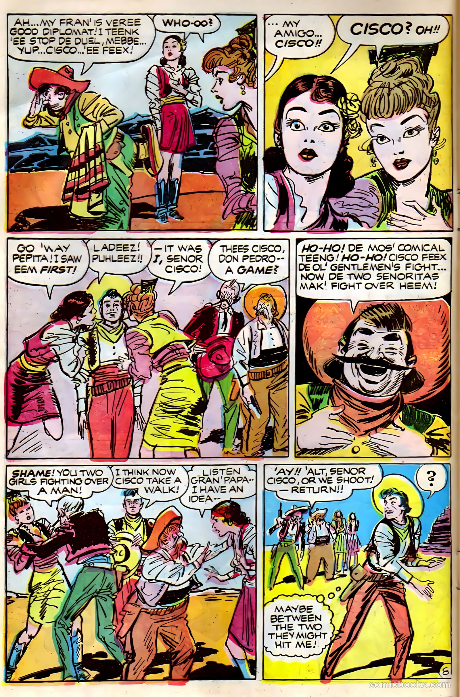 Cisco Kid #1 — page 5 of 36