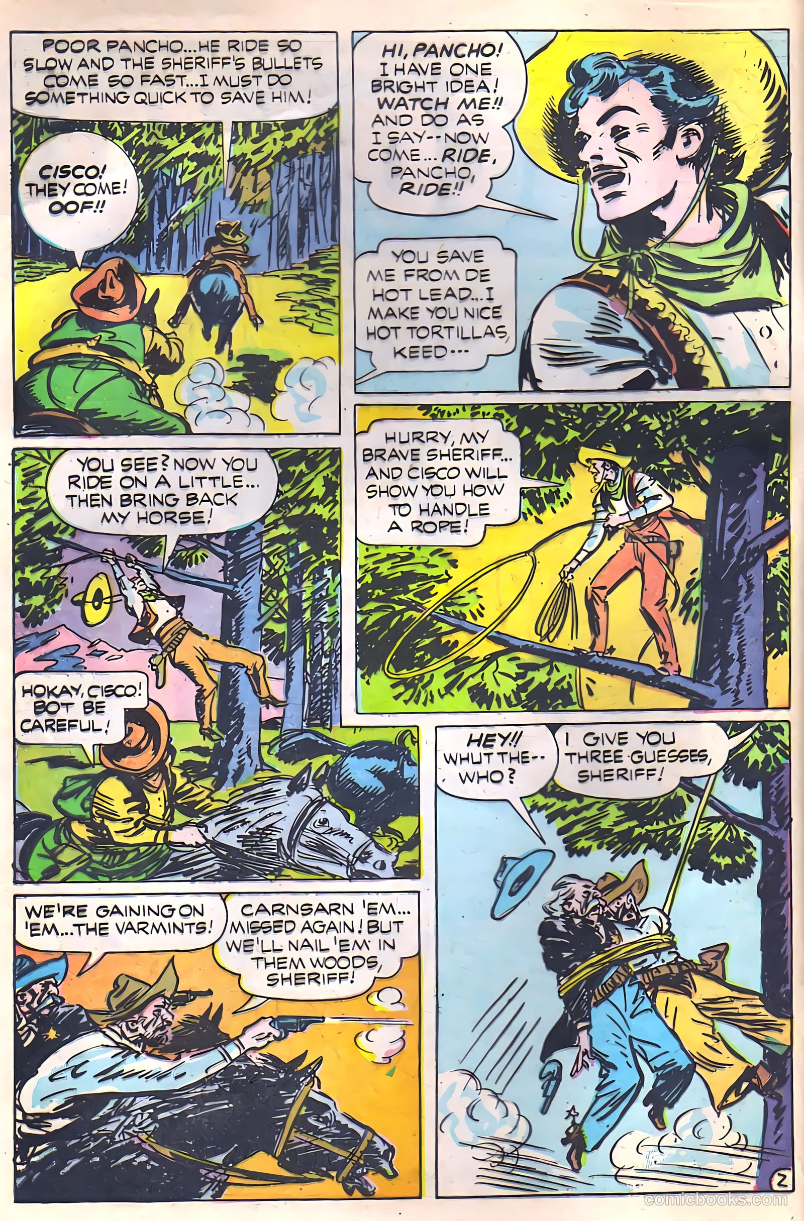 Cisco Kid #1 — page 35 of 36